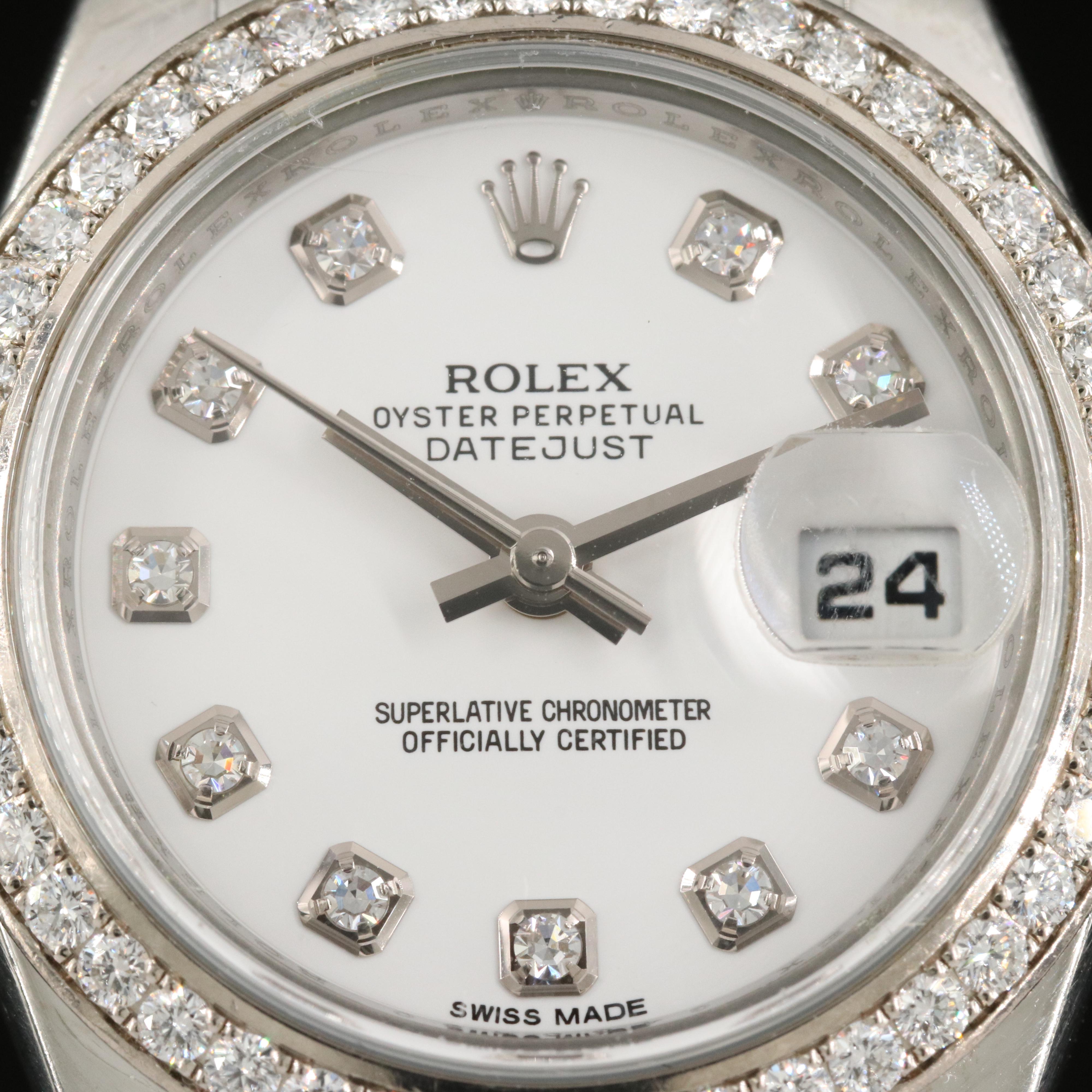 2010 Rolex Datejust Diamond Dial Watch