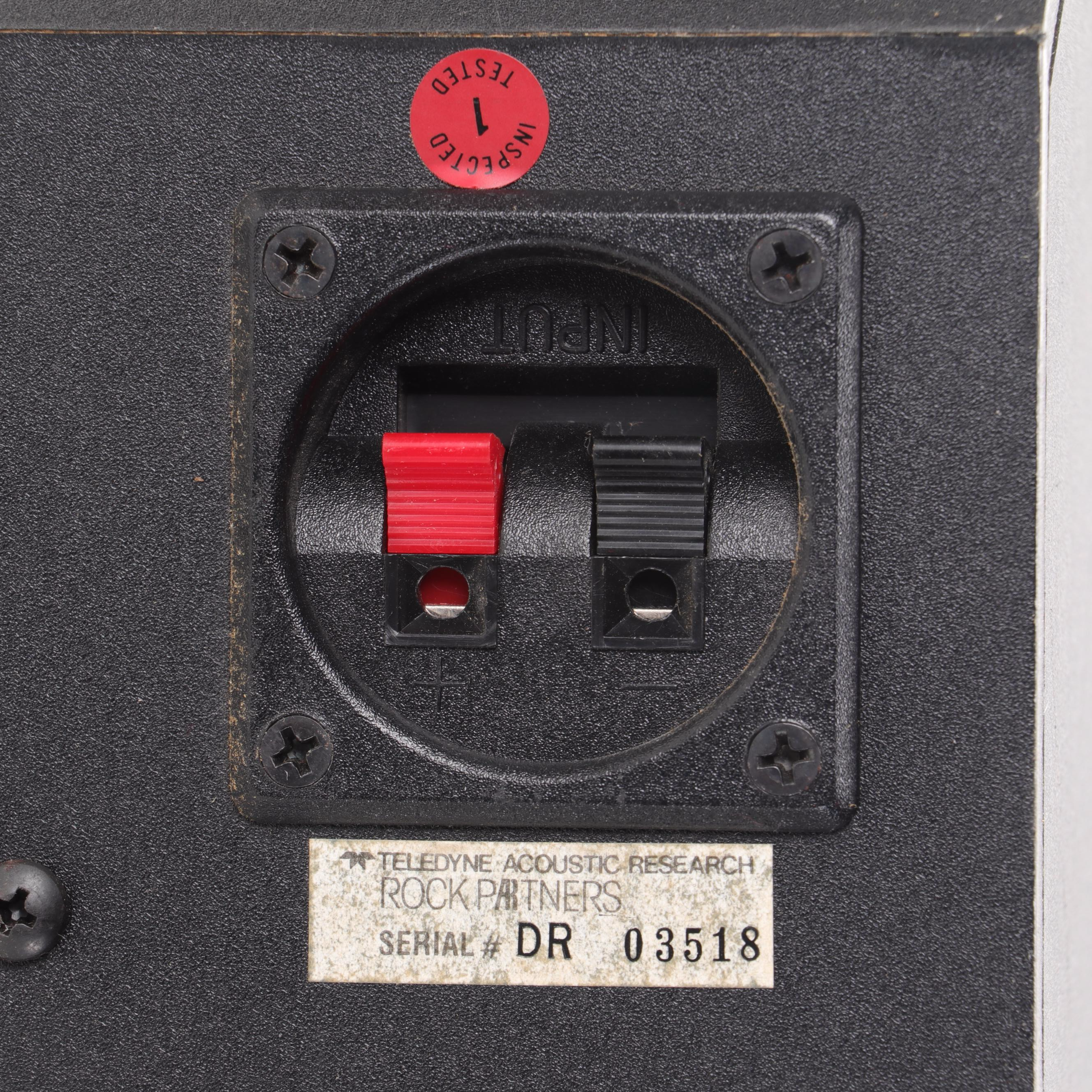 Sherwood Stereo Amplifier, Tuner and Equalizer with Acoustic Research Speakers