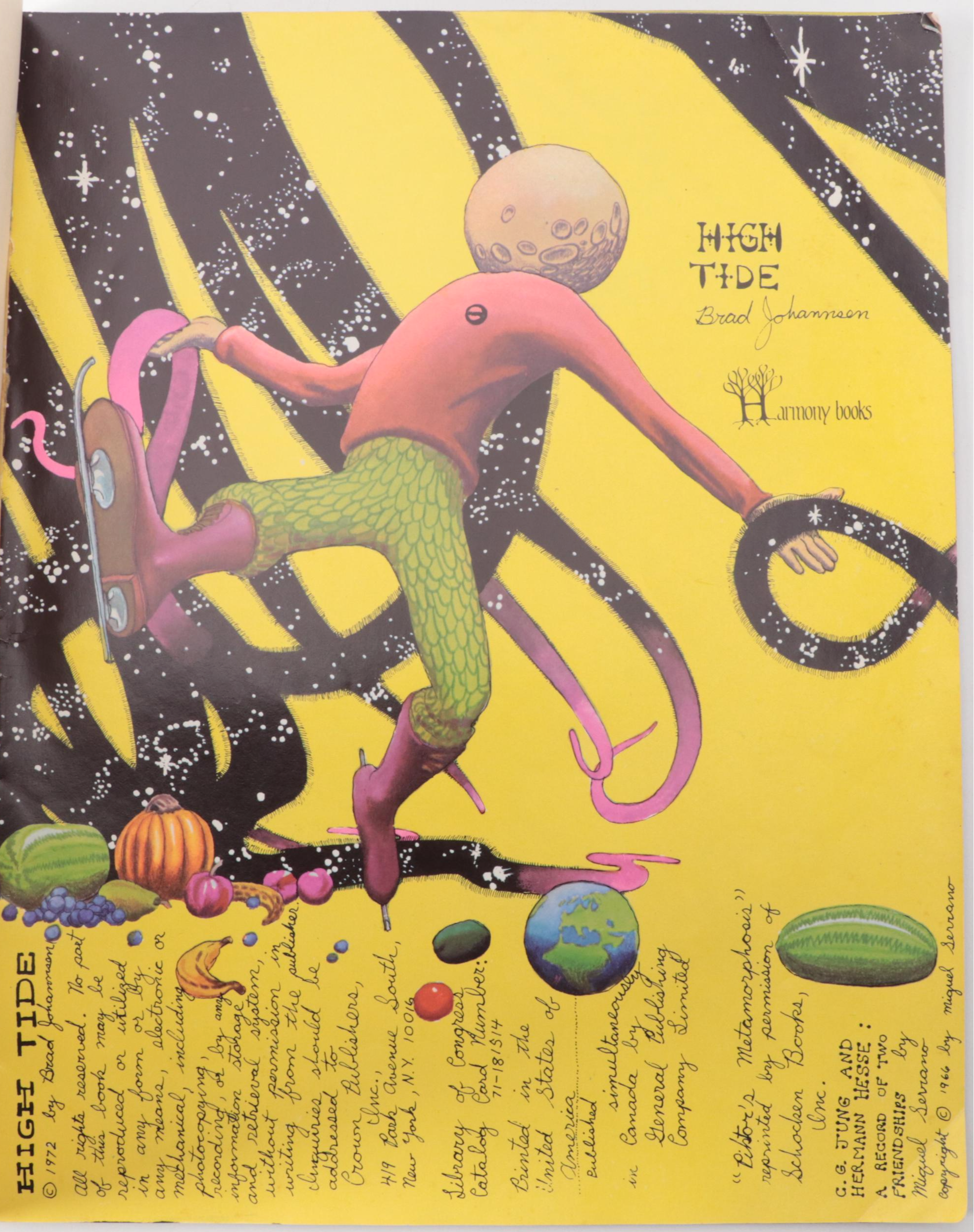 Illustrated "High Tide with Piktor's Metamorphosis" by Brad Johannsen, 1972
