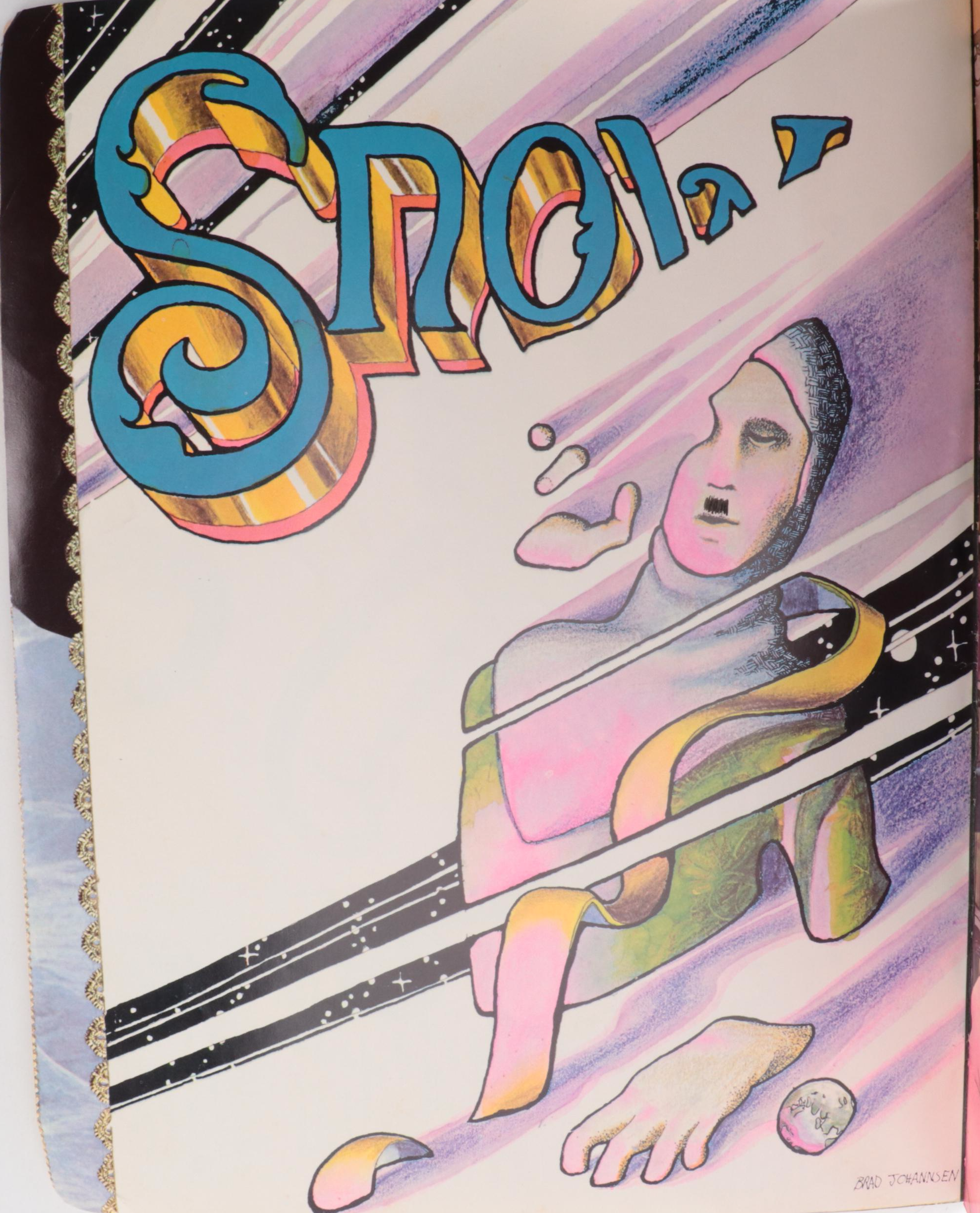 Illustrated "High Tide with Piktor's Metamorphosis" by Brad Johannsen, 1972