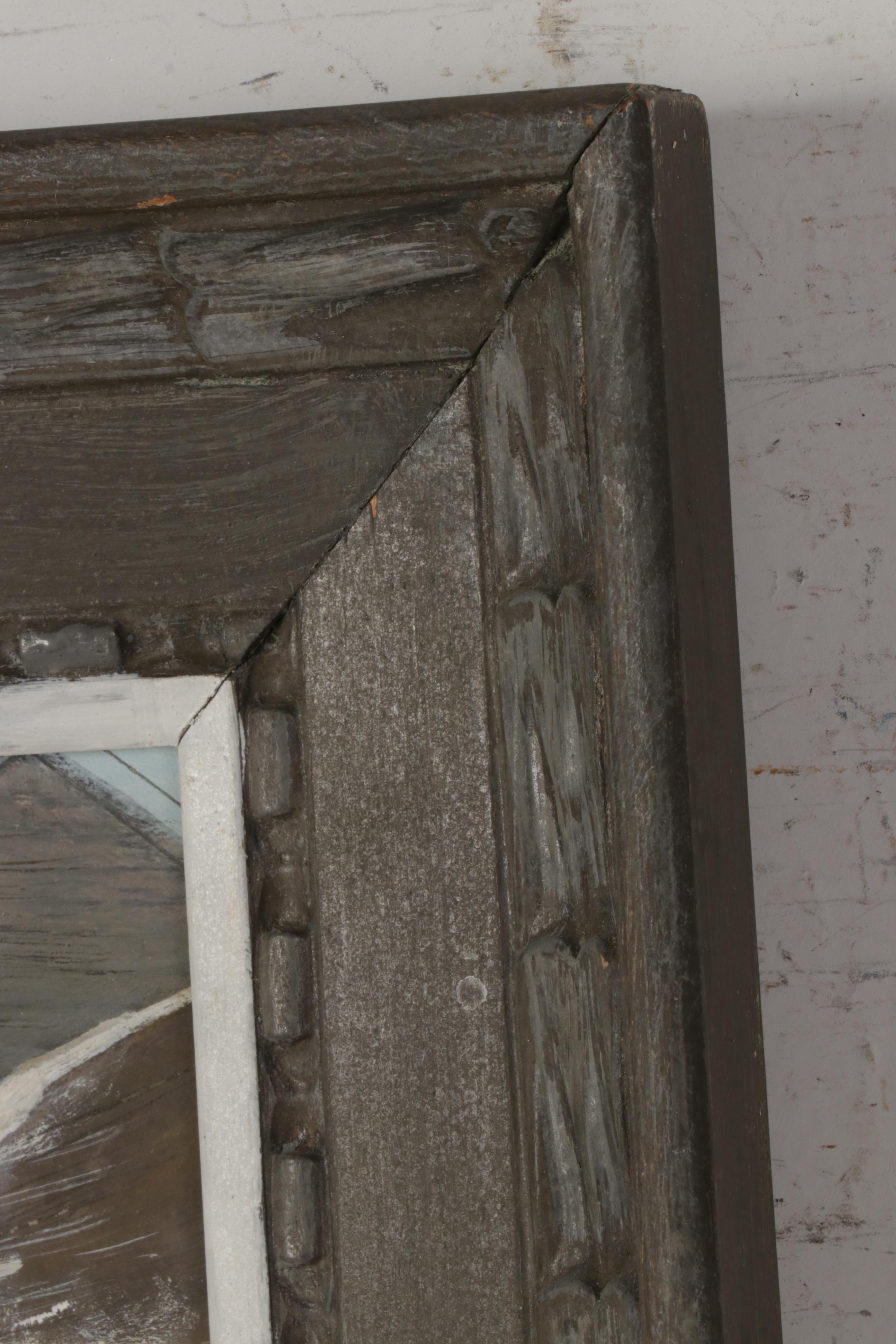 John Yerger Tempera Painting of Hamburg Train Station