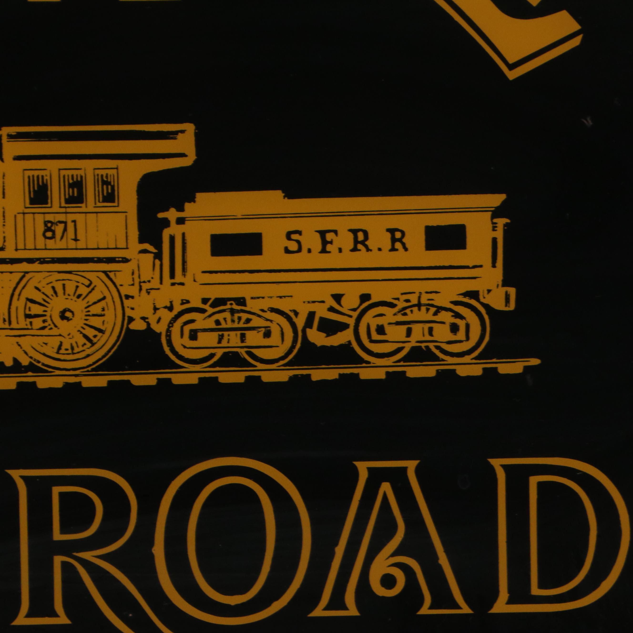 Santa Fe Railroad Sign