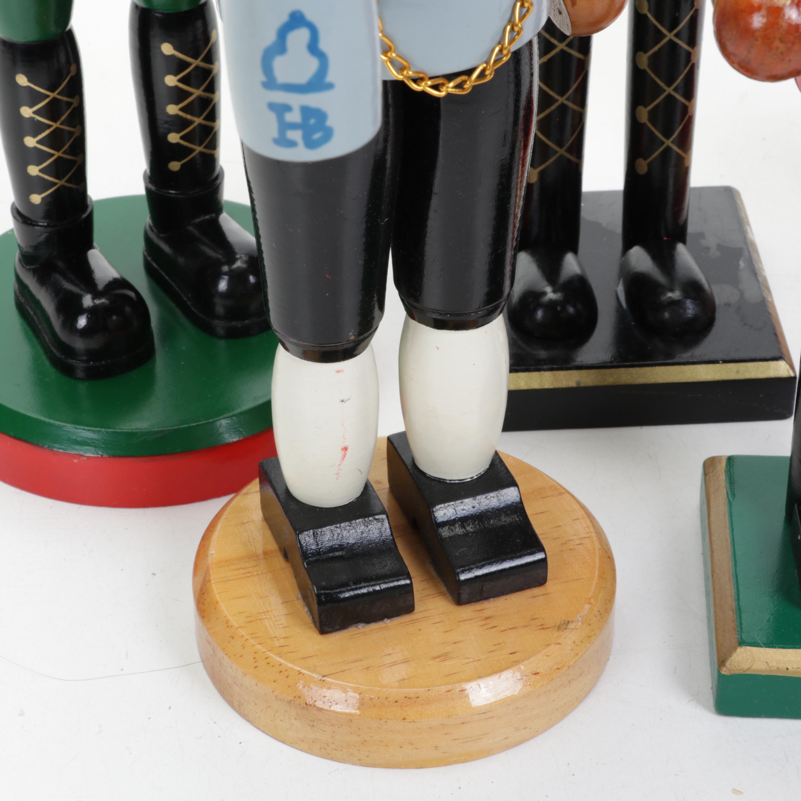 German Style Wooden Nutcrackers