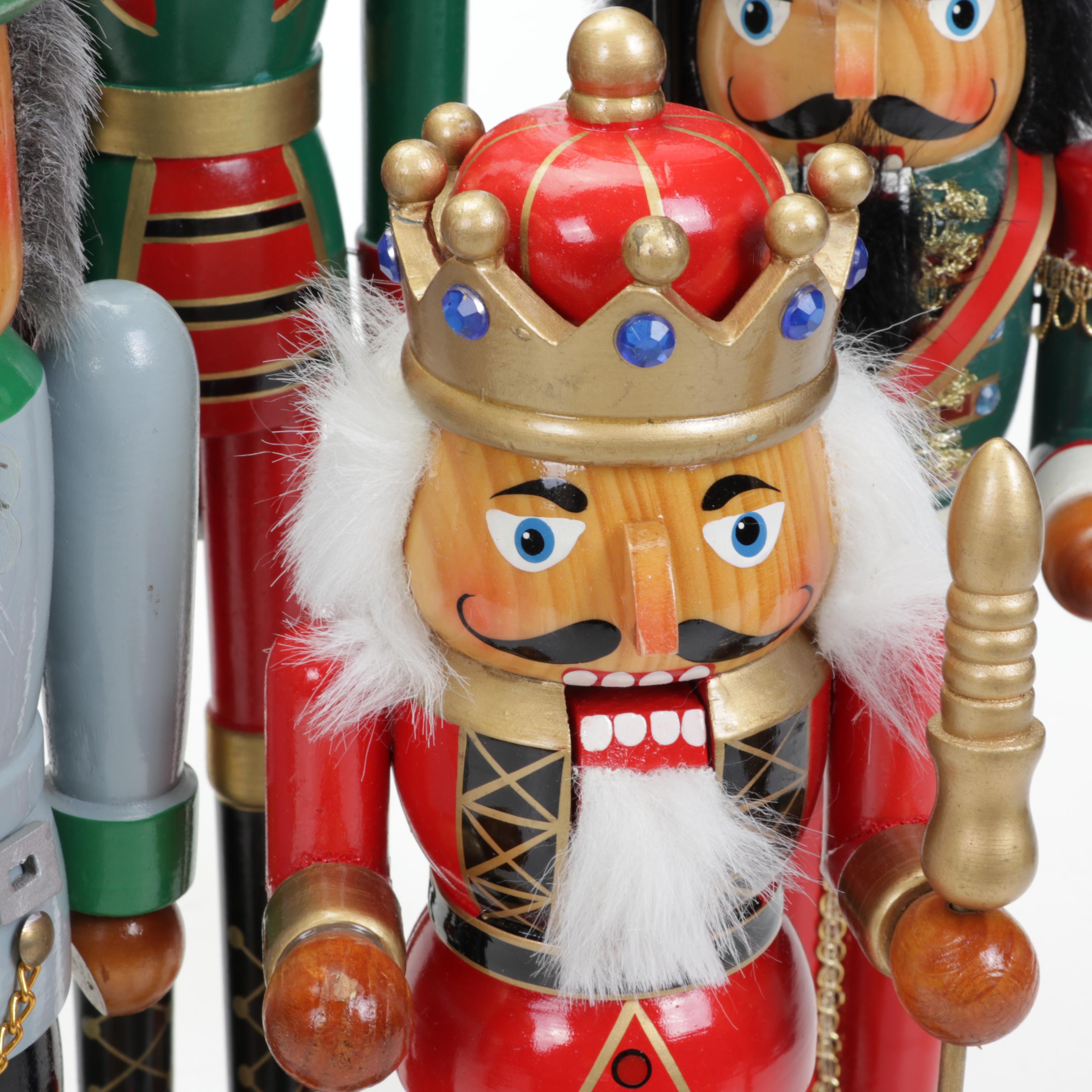 German Style Wooden Nutcrackers