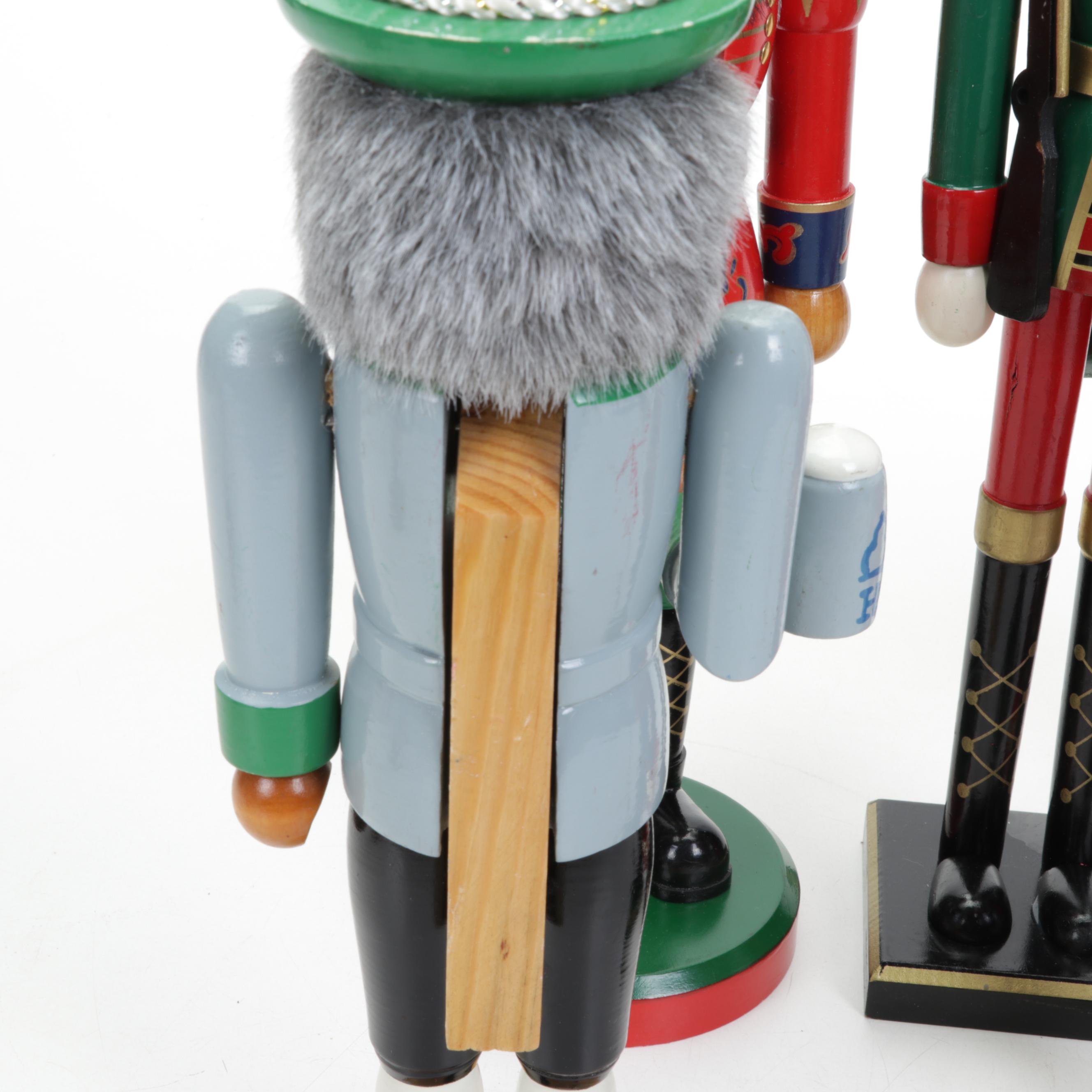 German Style Wooden Nutcrackers