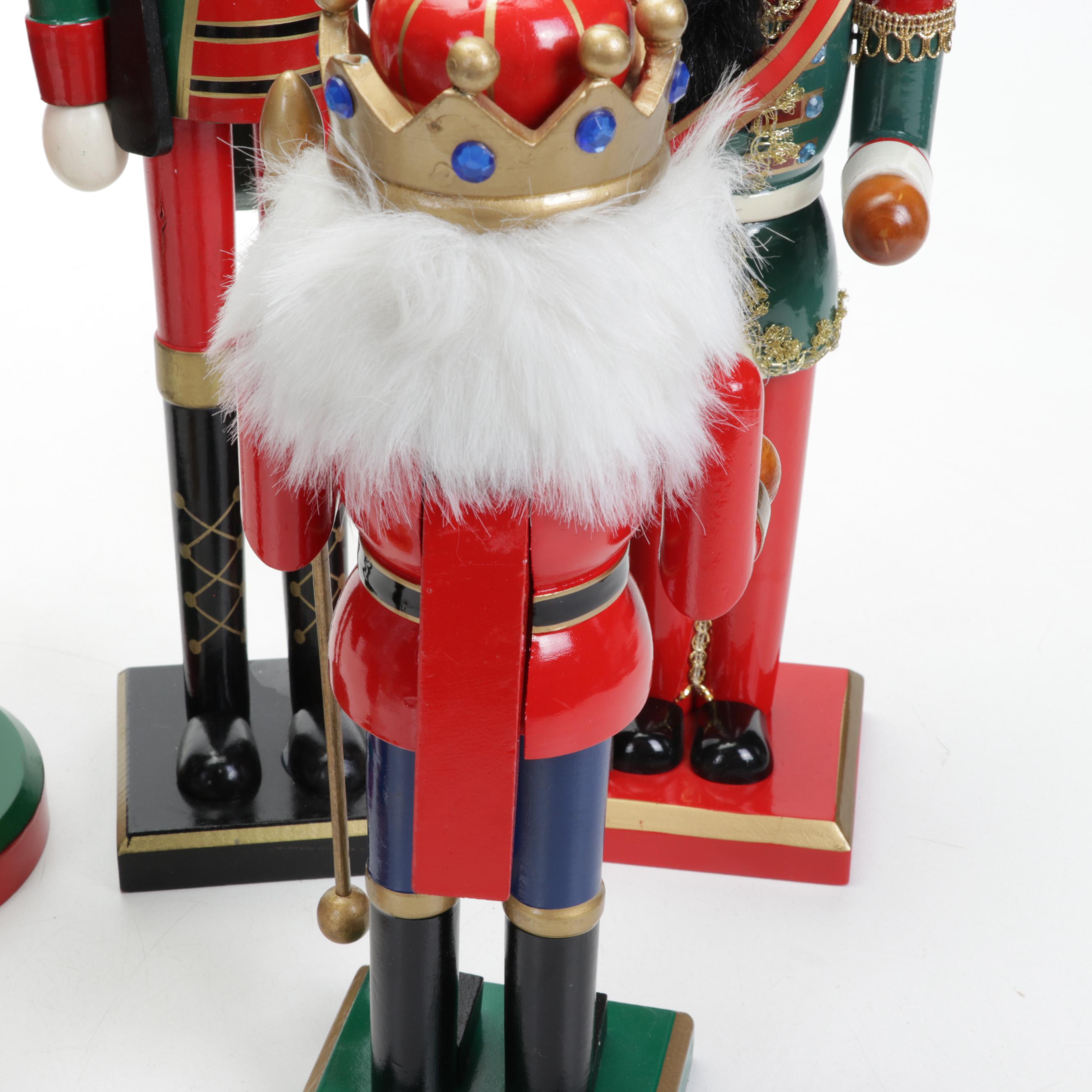 German Style Wooden Nutcrackers
