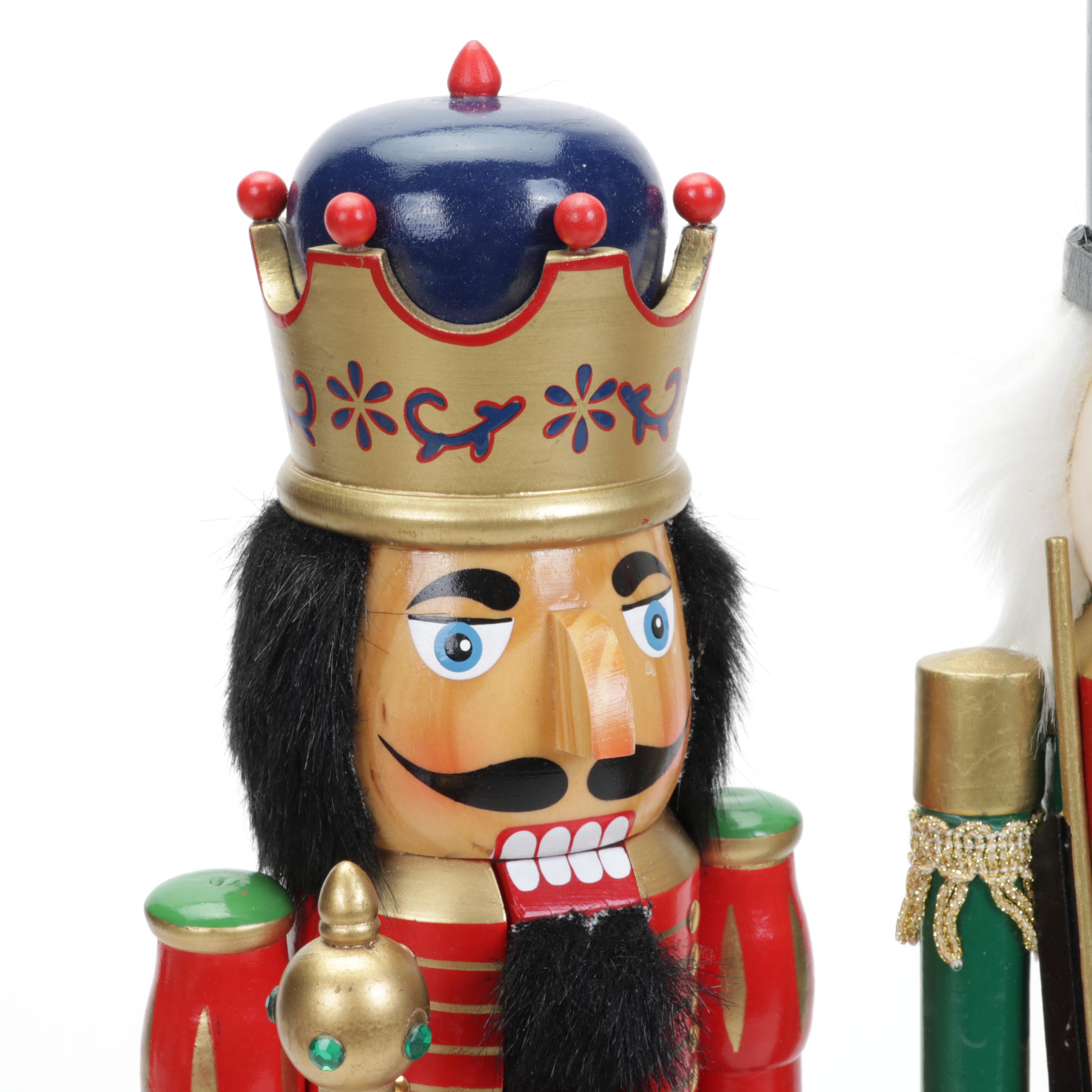 German Style Wooden Nutcrackers