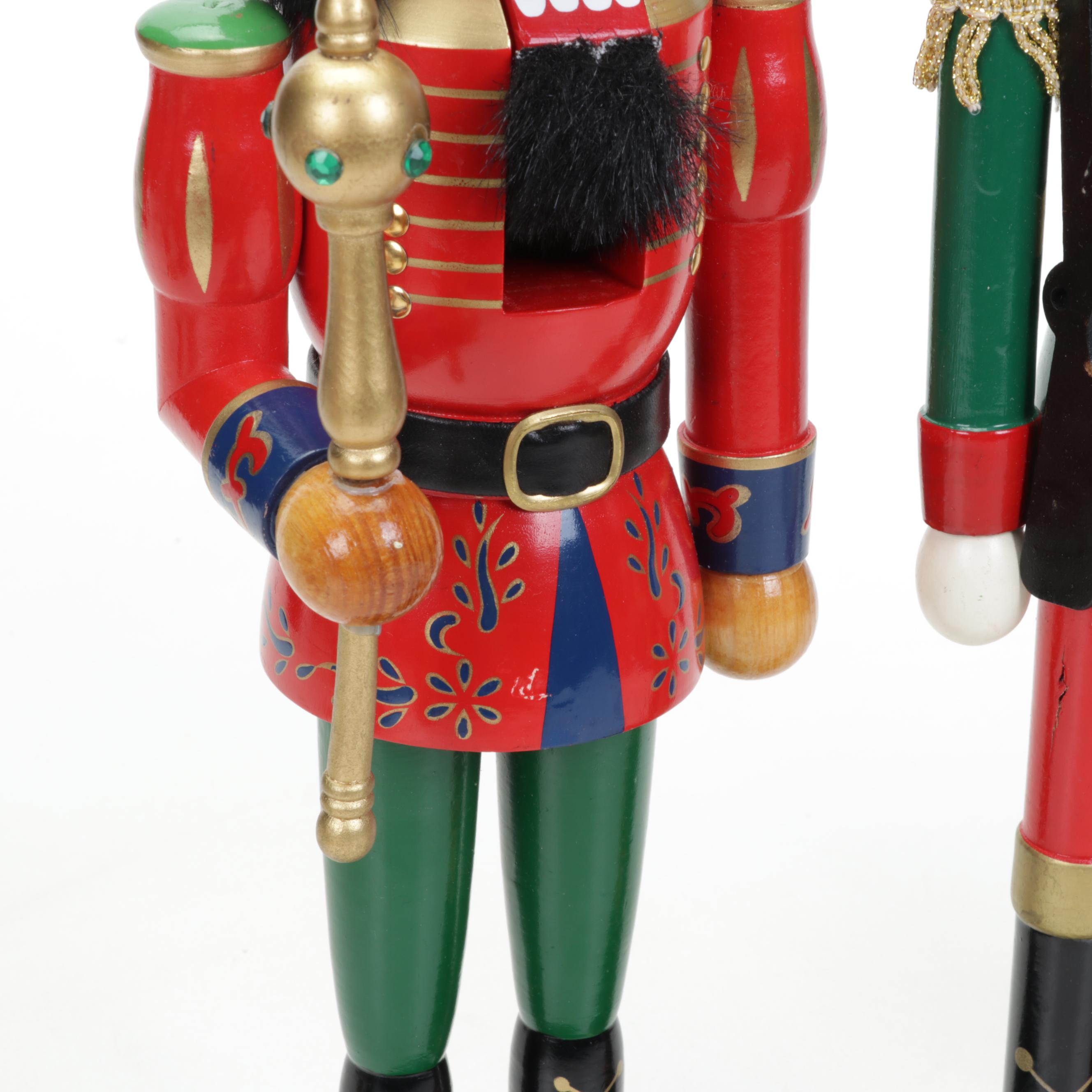 German Style Wooden Nutcrackers