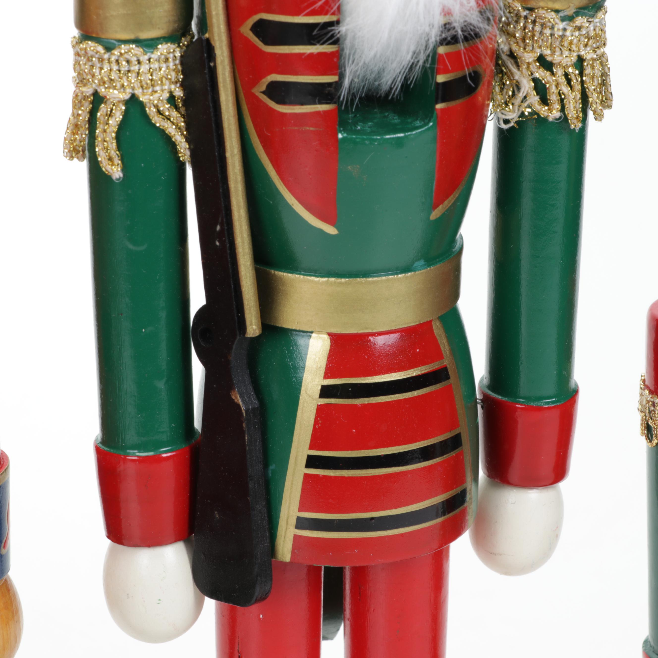 German Style Wooden Nutcrackers