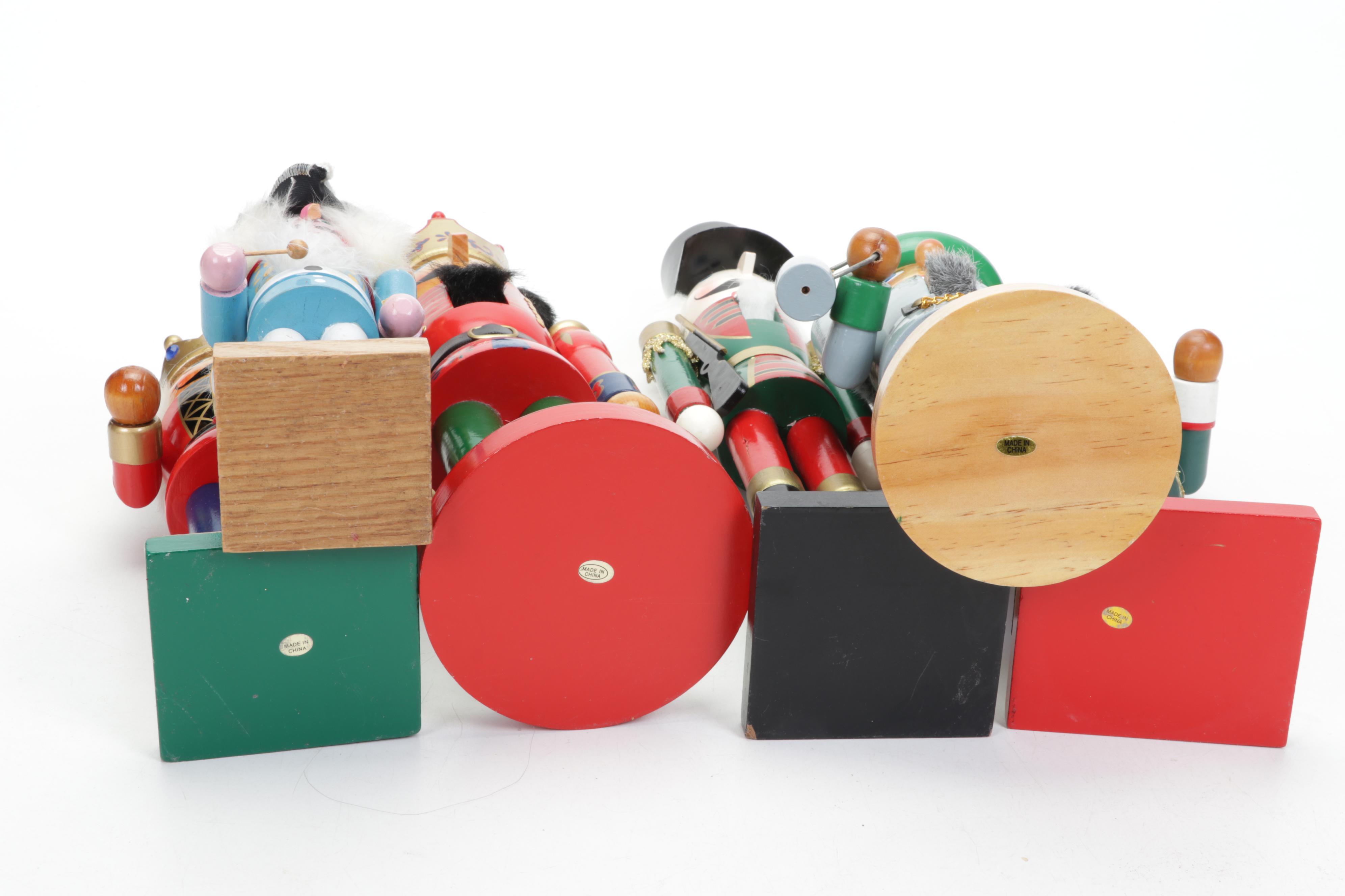 German Style Wooden Nutcrackers