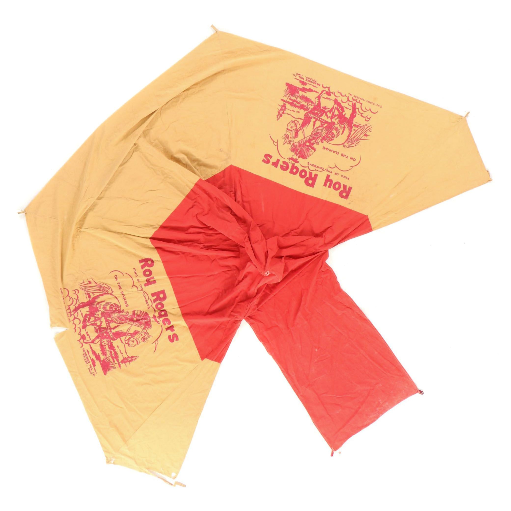 Hettrick "Roy Rogers Frontiers" Canvas Tent, Mid-20th Century