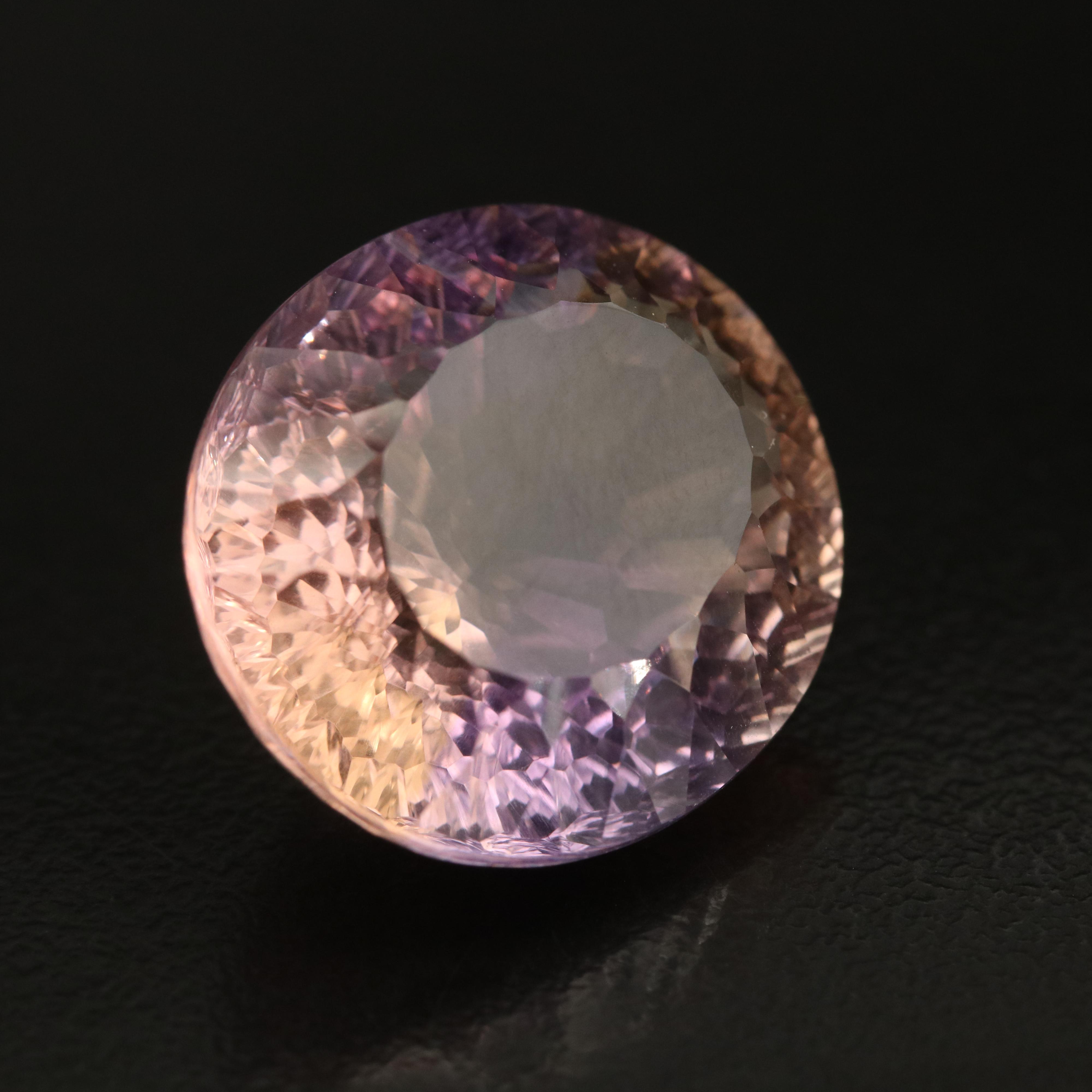 Loose 23.53 CT Oval Faceted Ametrine