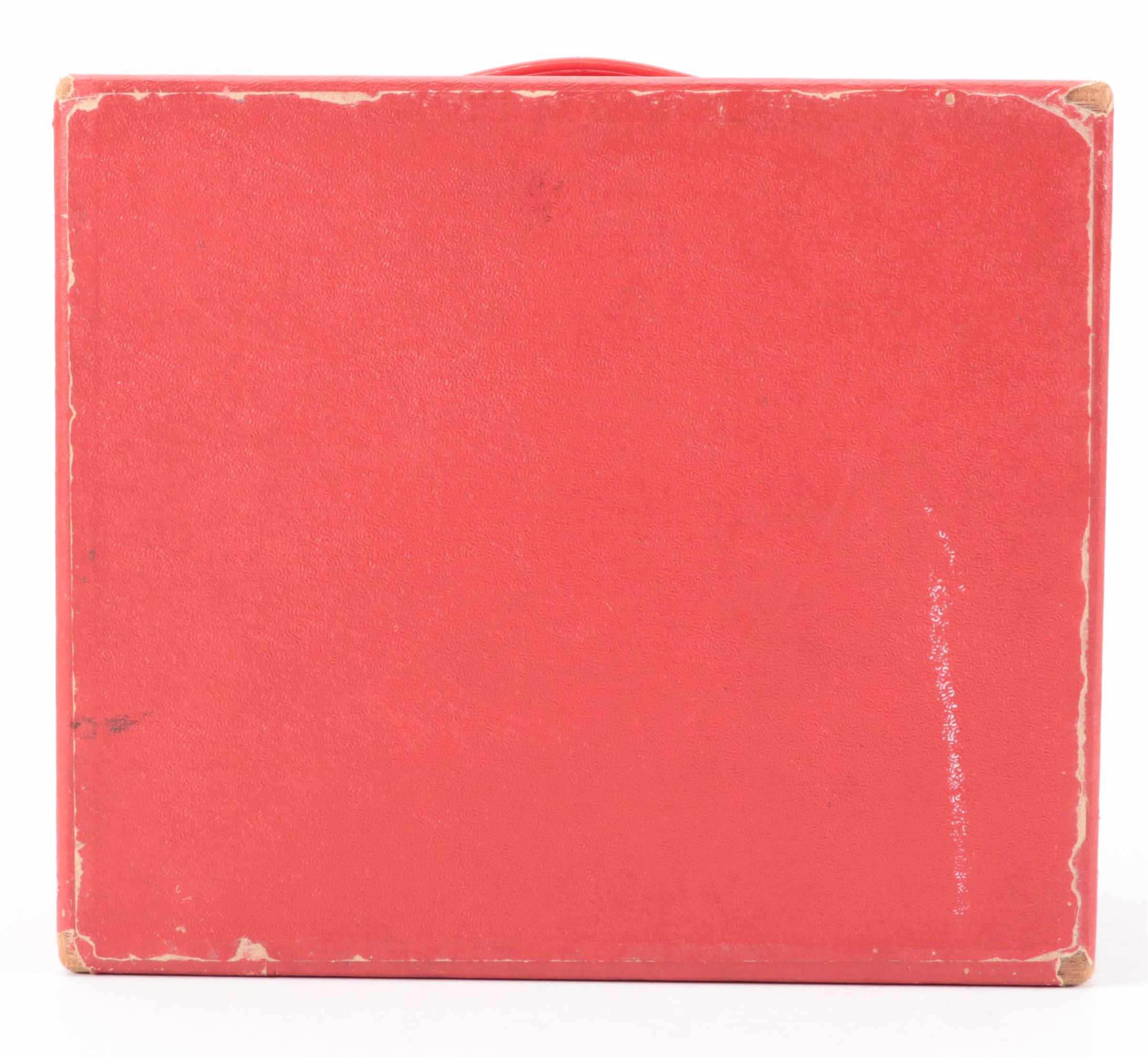 Electric Kraemer and Nassau Toy Sewing Machine and Iron, Mid-20th C.