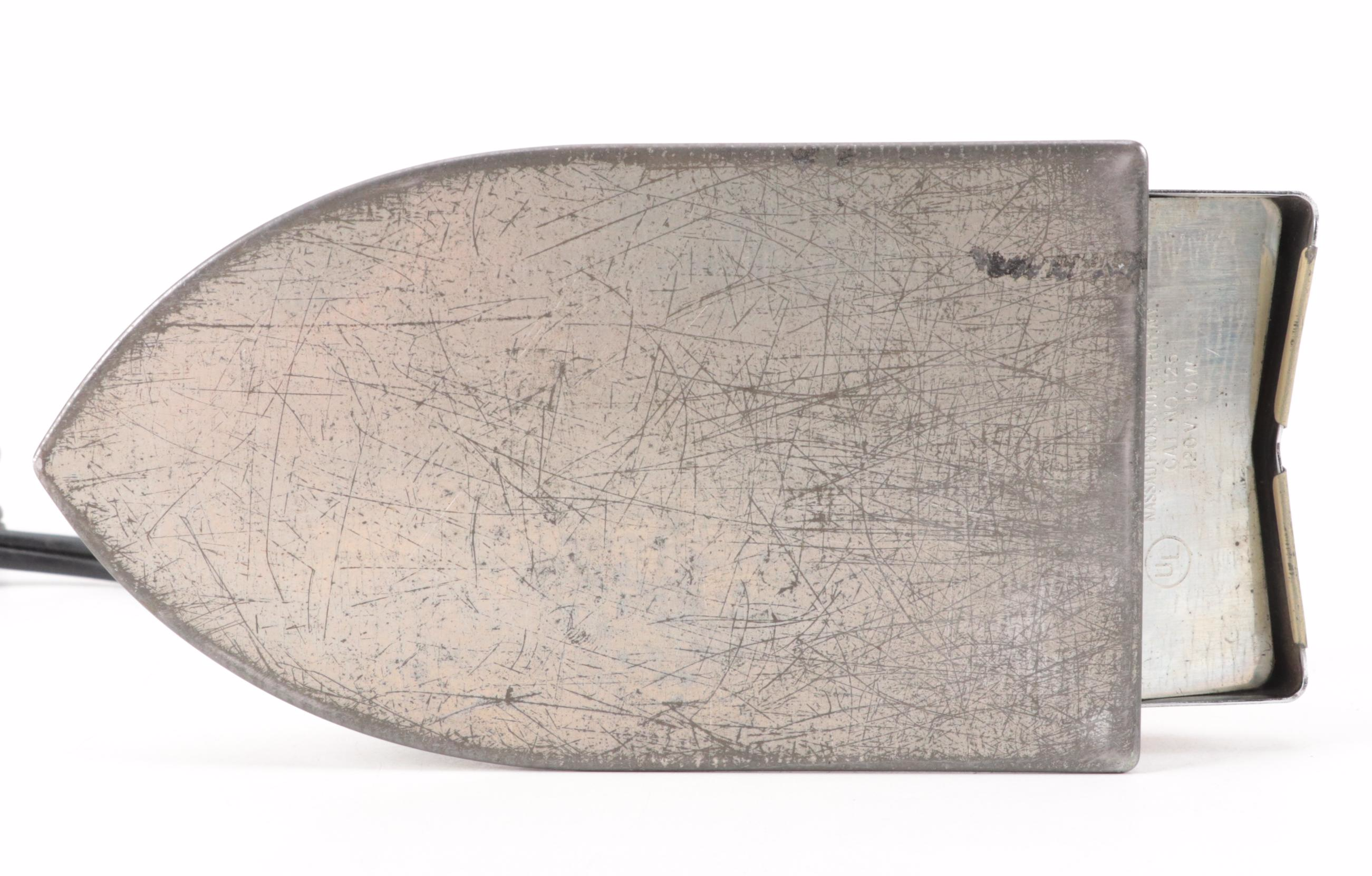 Electric Kraemer and Nassau Toy Sewing Machine and Iron, Mid-20th C.