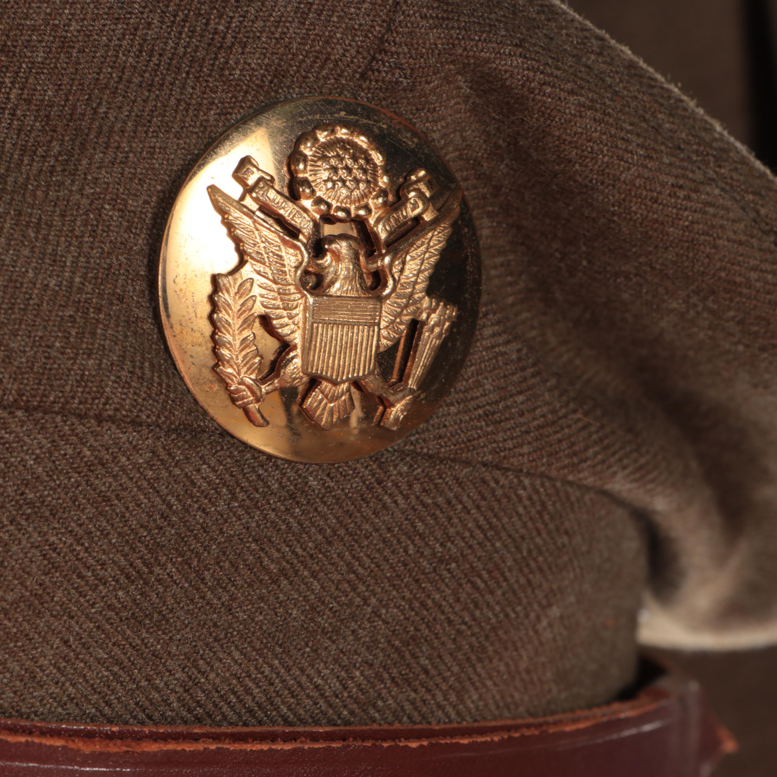 WWII Era U.S. Army Olive Green Wool Dress Service Uniform