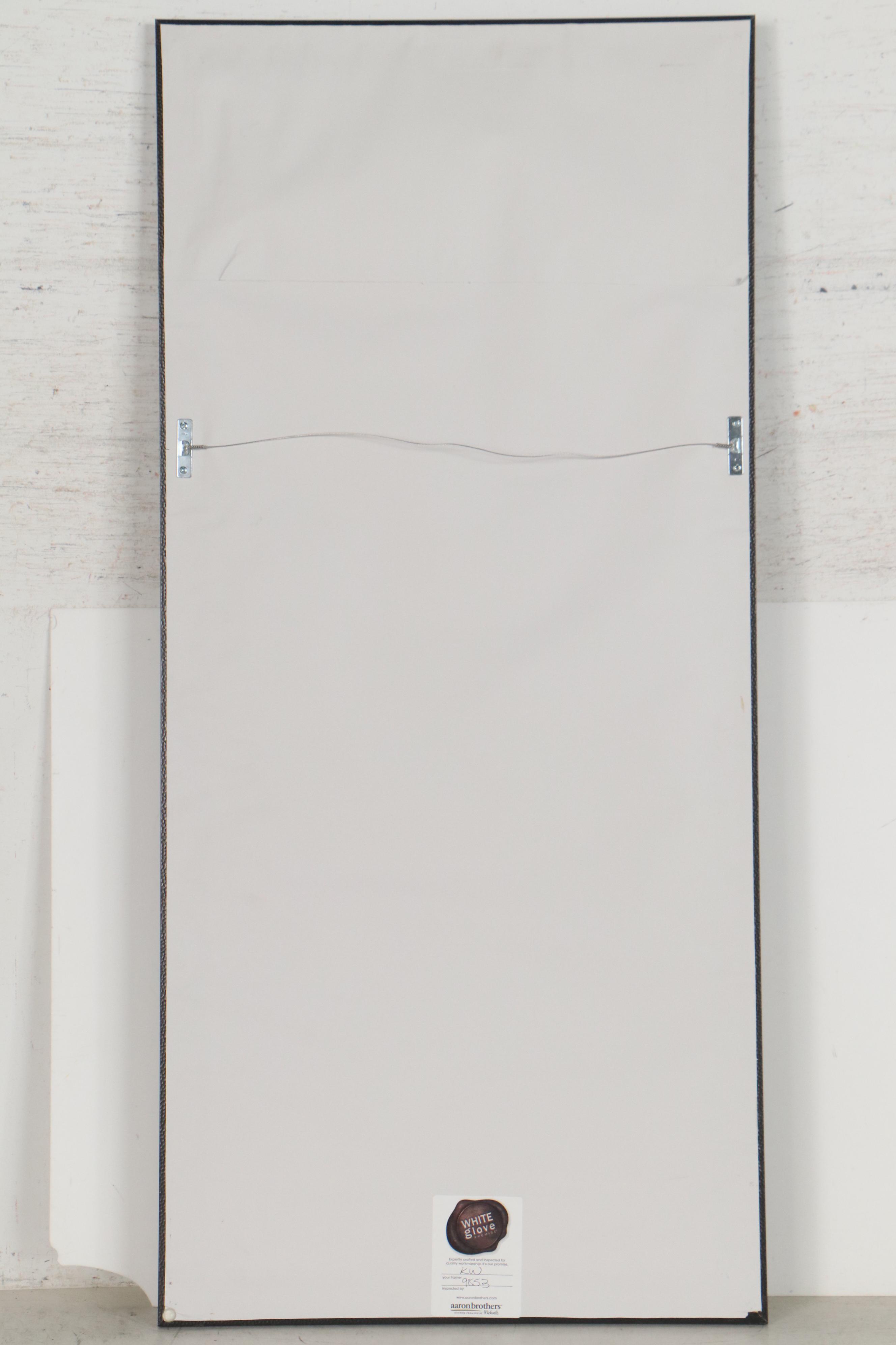 Alfred Gockel Embellished Abstract Offset Lithograph