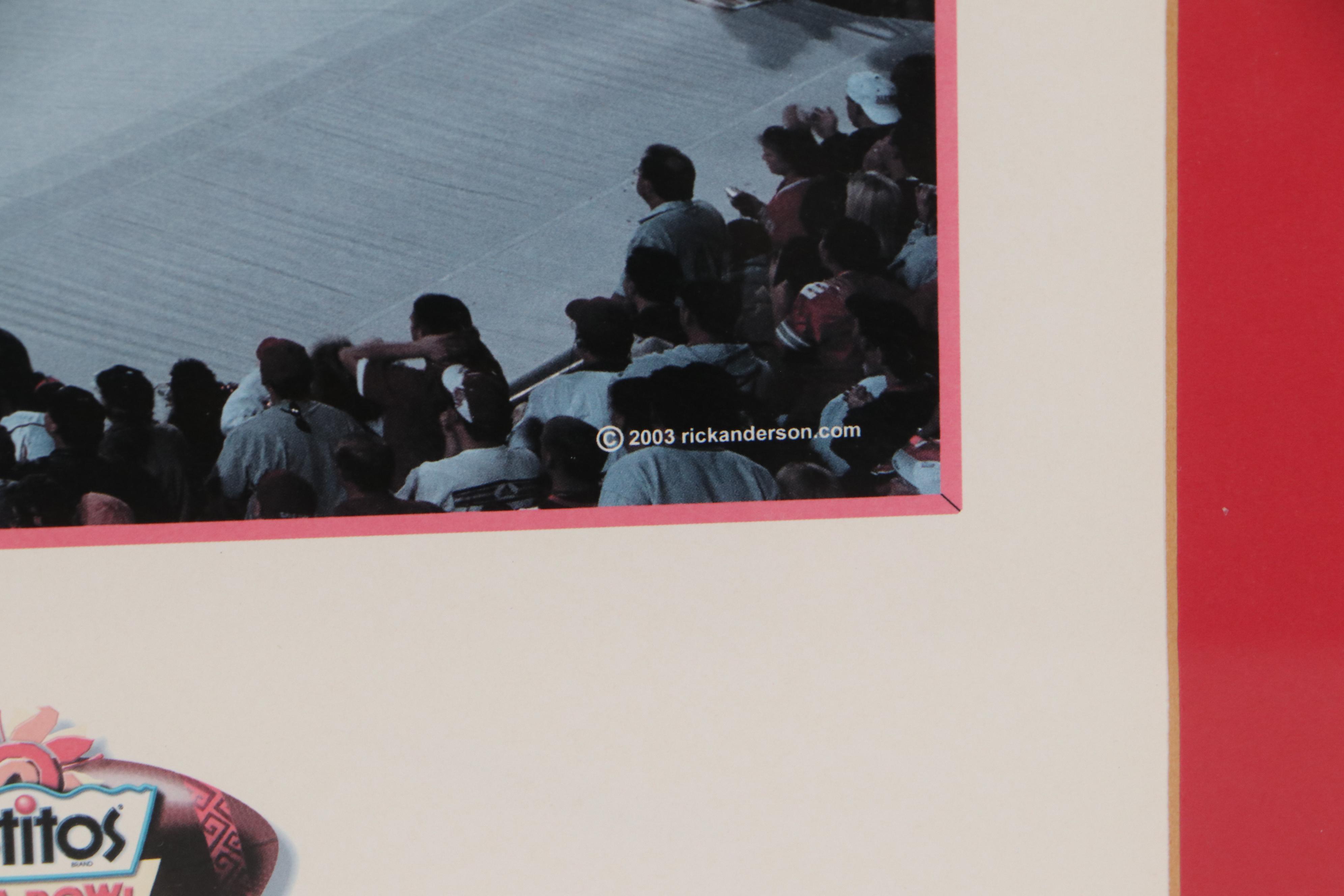 Ohio State OSU Football Themed Offset Lithographs