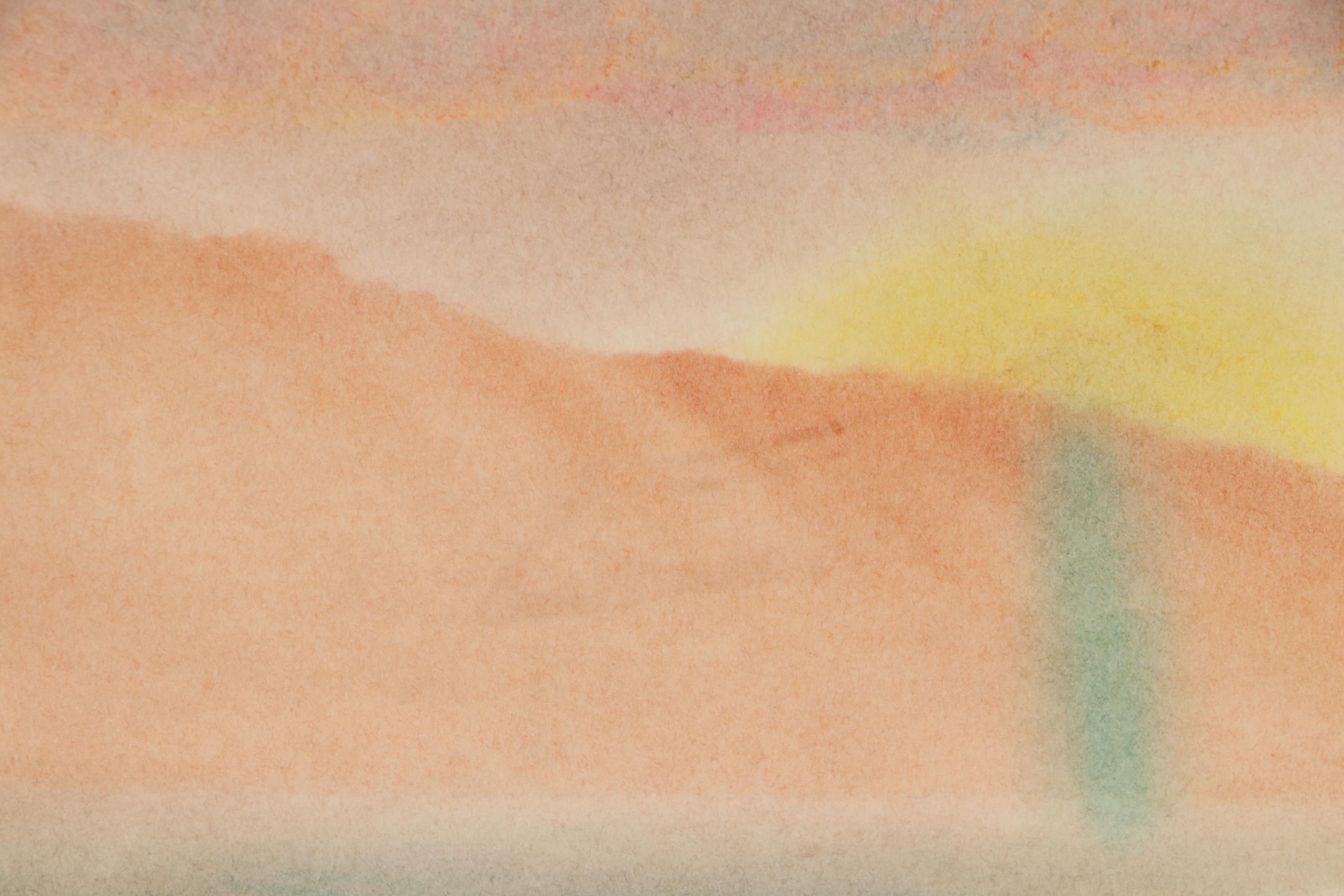 Danielle D'erminio Landscape Pastel Drawing