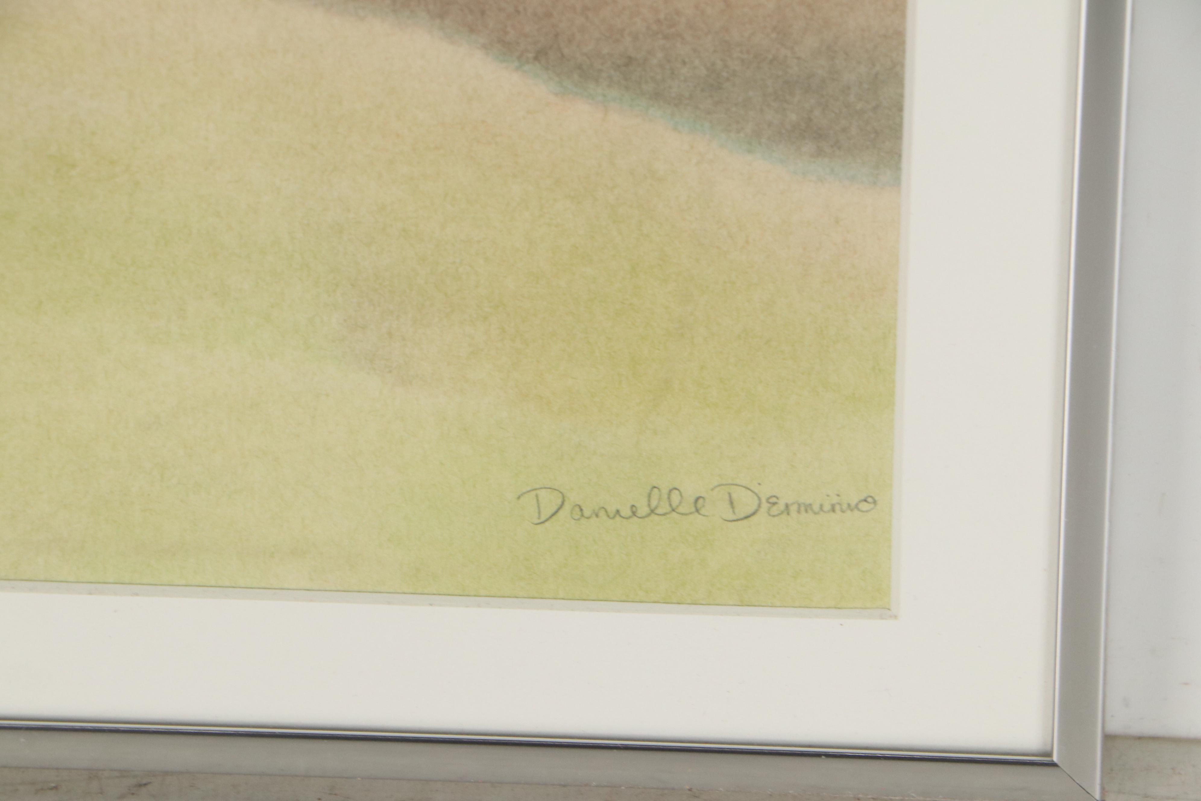 Danielle D'erminio Landscape Pastel Drawing