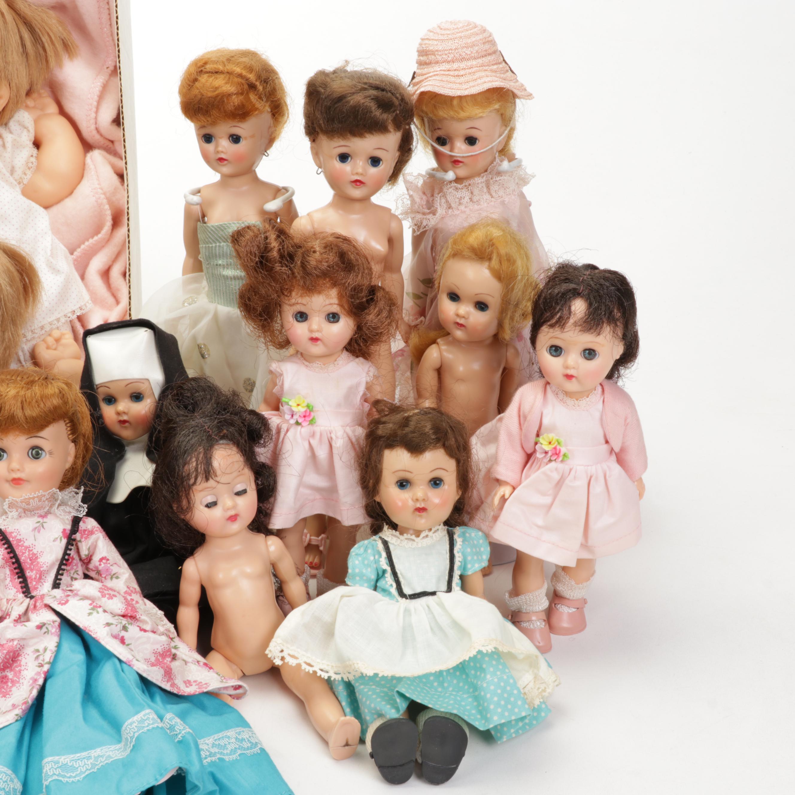 Vogue, Vogue Bride, & Baby Dear Dolls Featuring "Ginny", "Jill", "Jeff", & More