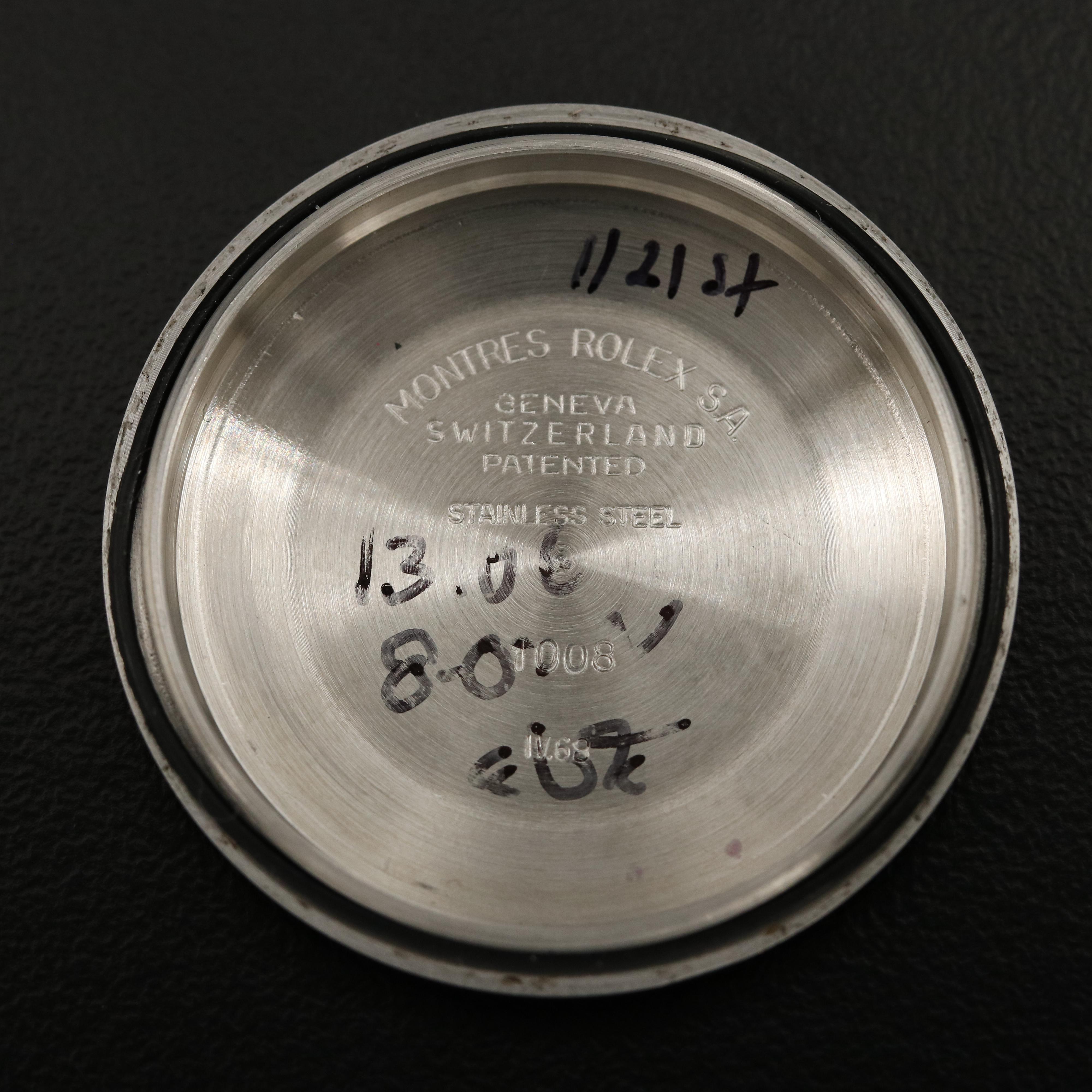 1968 Rolex "Zephyr" Cross Hair Dial Two-Tone Watch