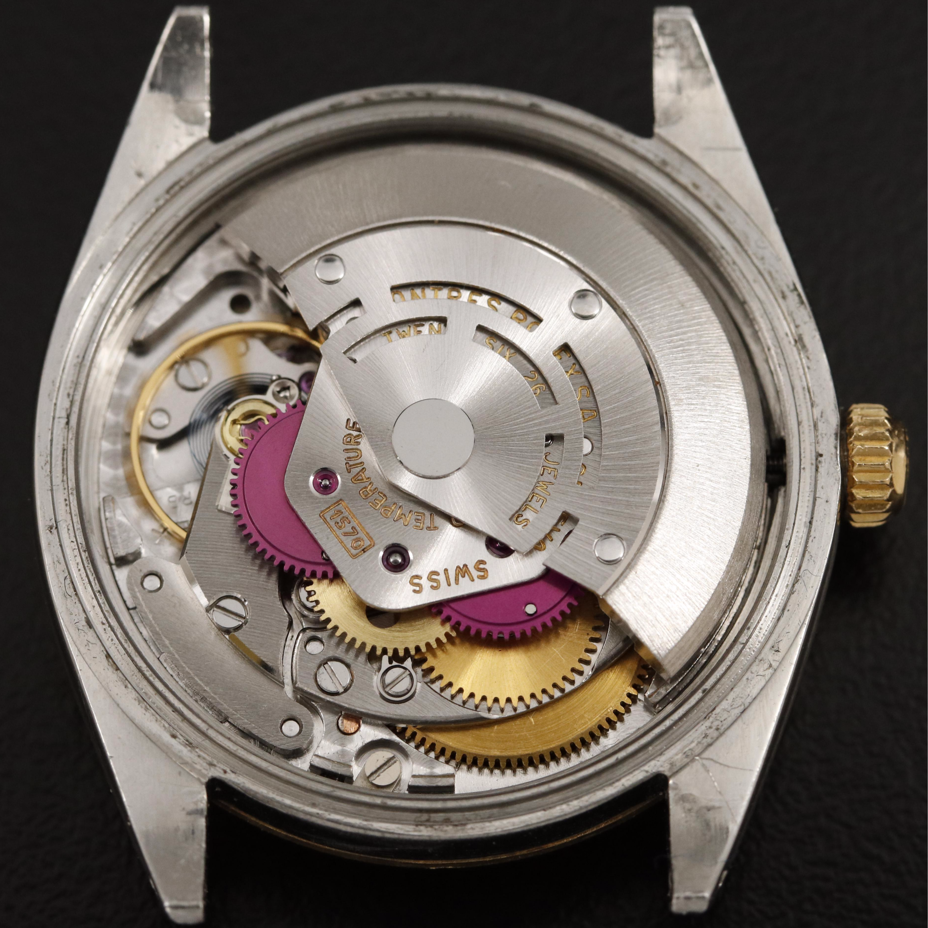 1968 Rolex "Zephyr" Cross Hair Dial Two-Tone Watch