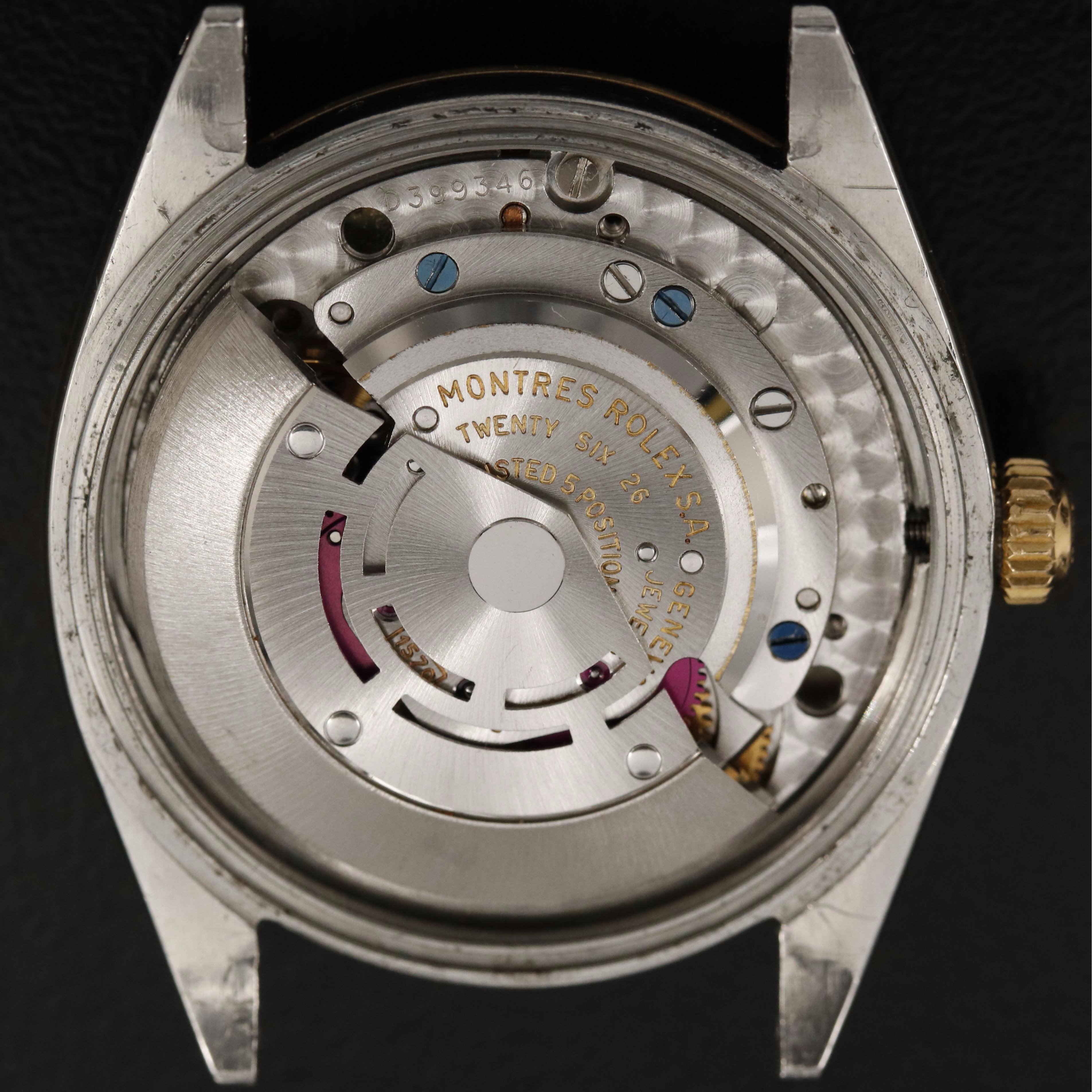 1968 Rolex "Zephyr" Cross Hair Dial Two-Tone Watch