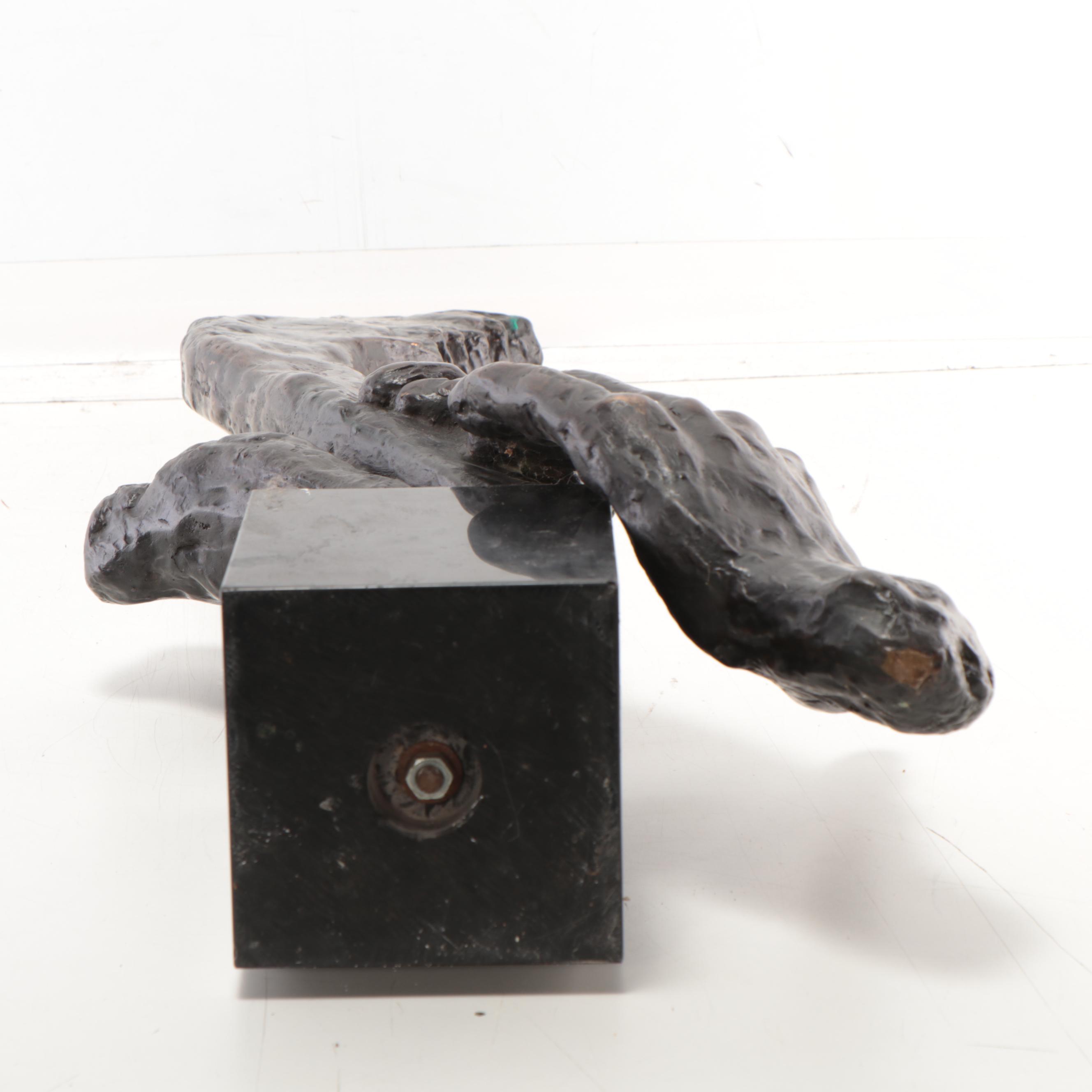 Fredda Brilliant Bronze Sculpture "The Last Outcry"