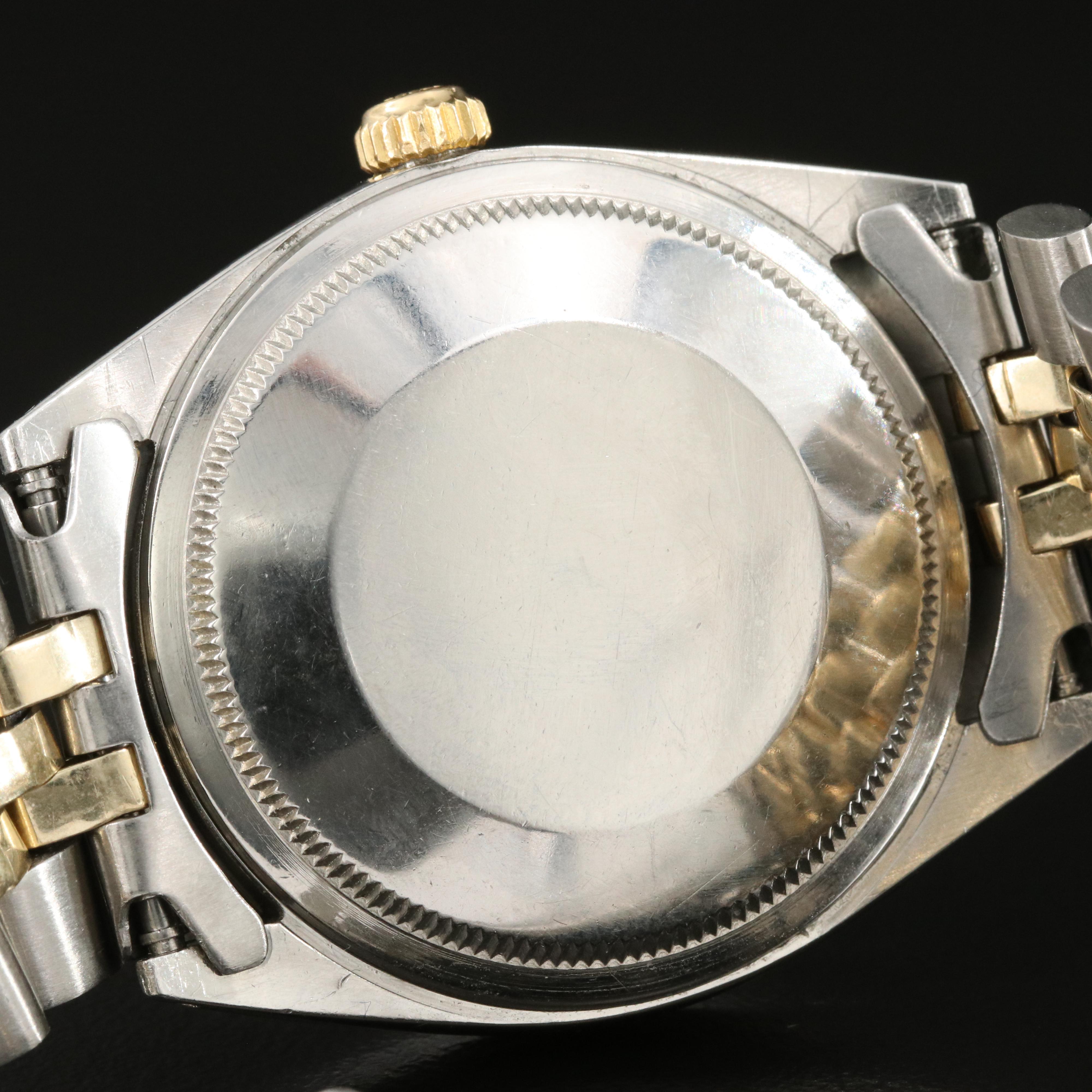 1968 Rolex "Zephyr" Cross Hair Dial Two-Tone Watch