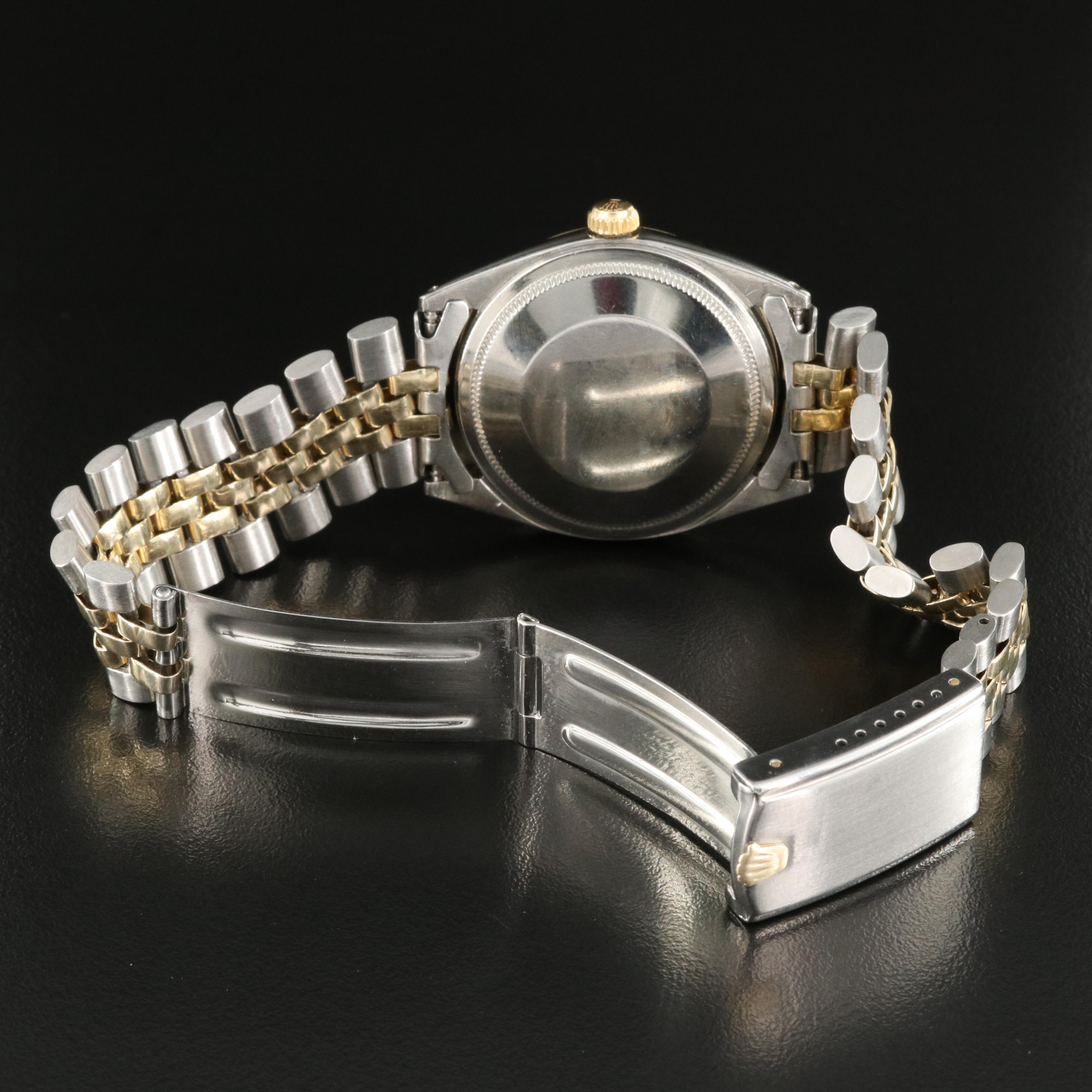 1968 Rolex "Zephyr" Cross Hair Dial Two-Tone Watch