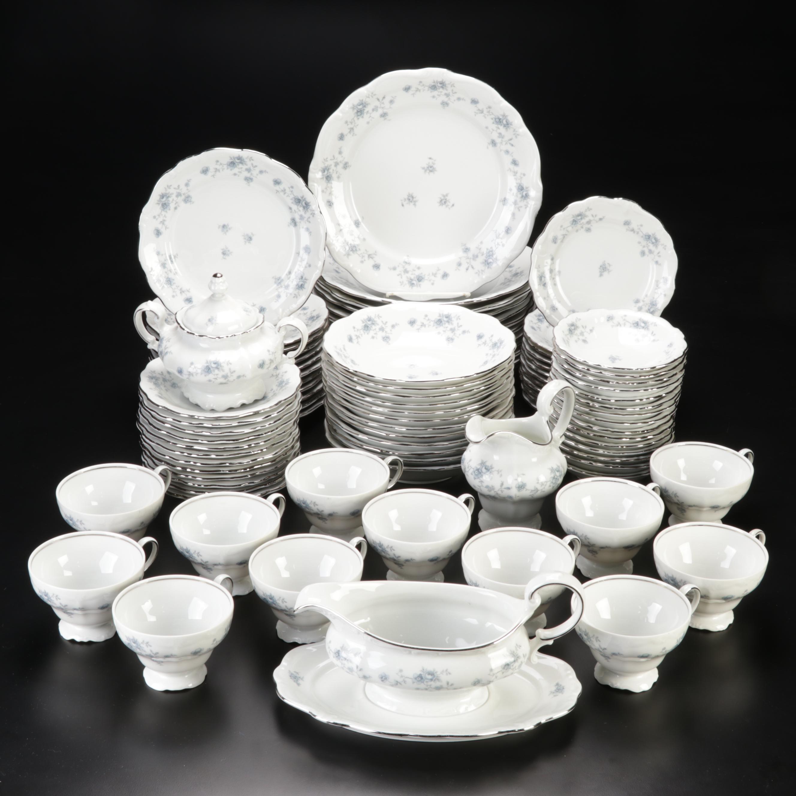 John Haviland "Blue Garland" Porcelain Dinnerware