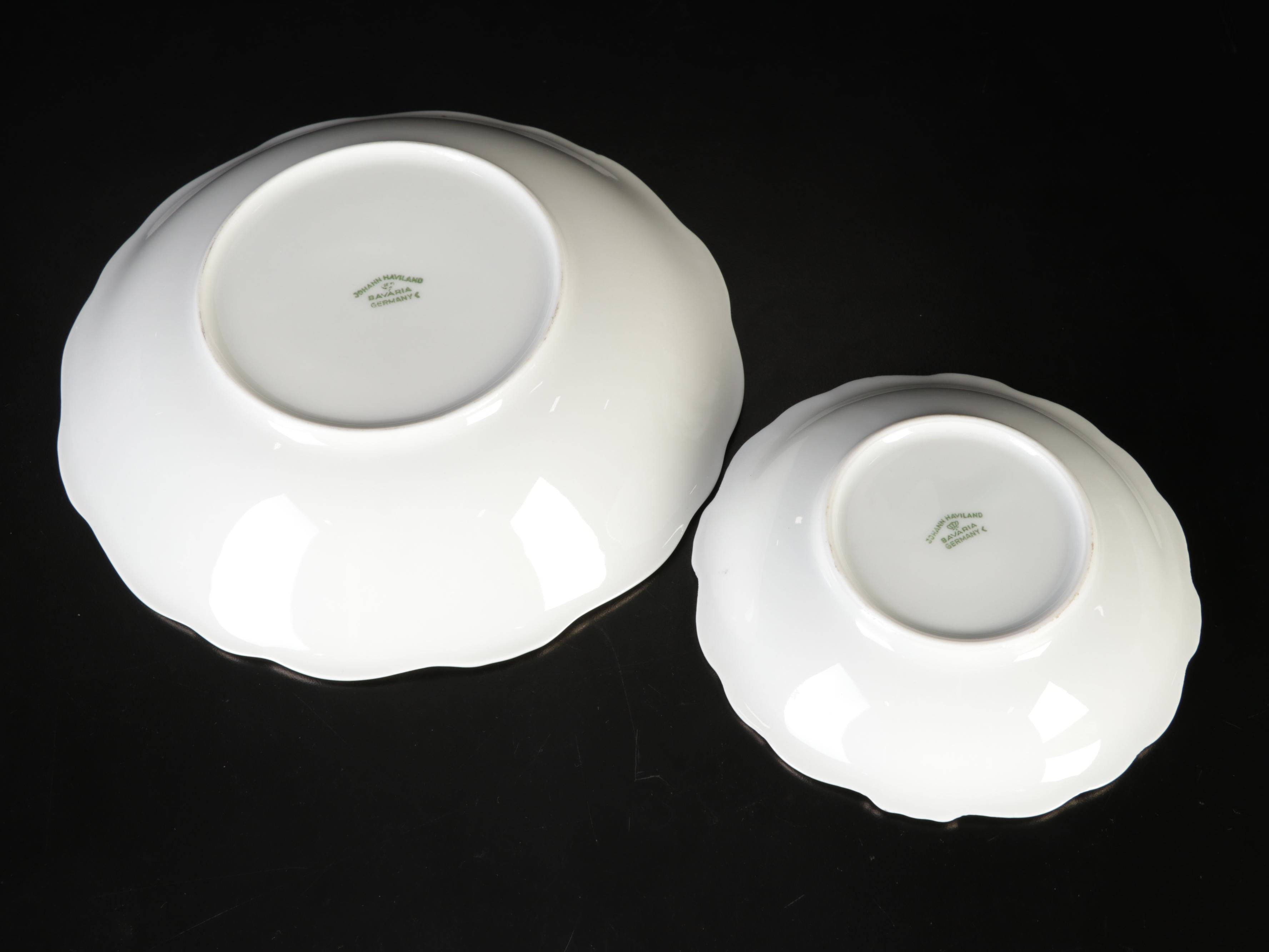 John Haviland "Blue Garland" Porcelain Dinnerware