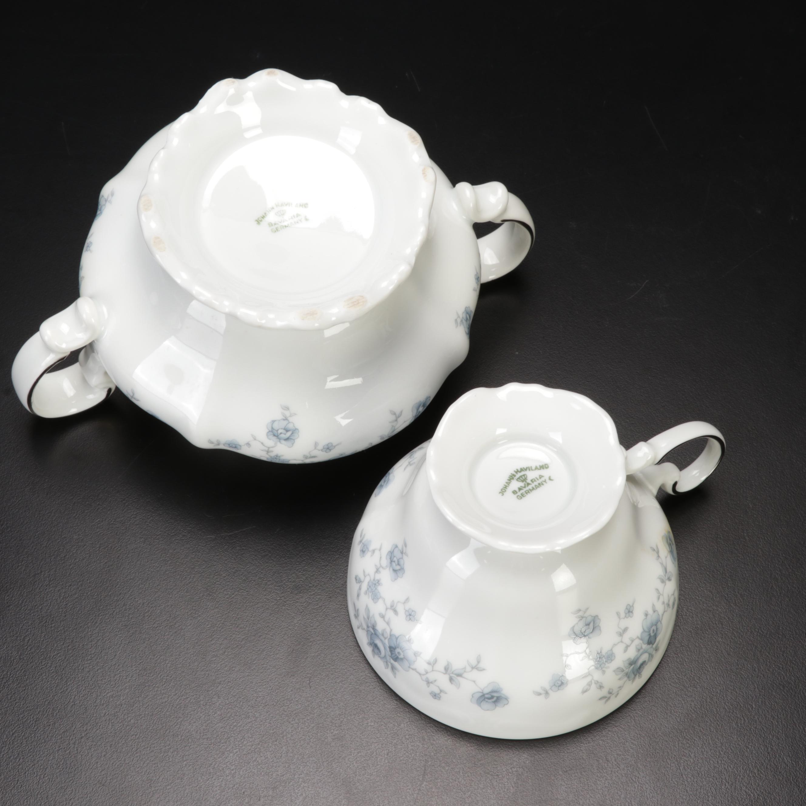 John Haviland "Blue Garland" Porcelain Dinnerware