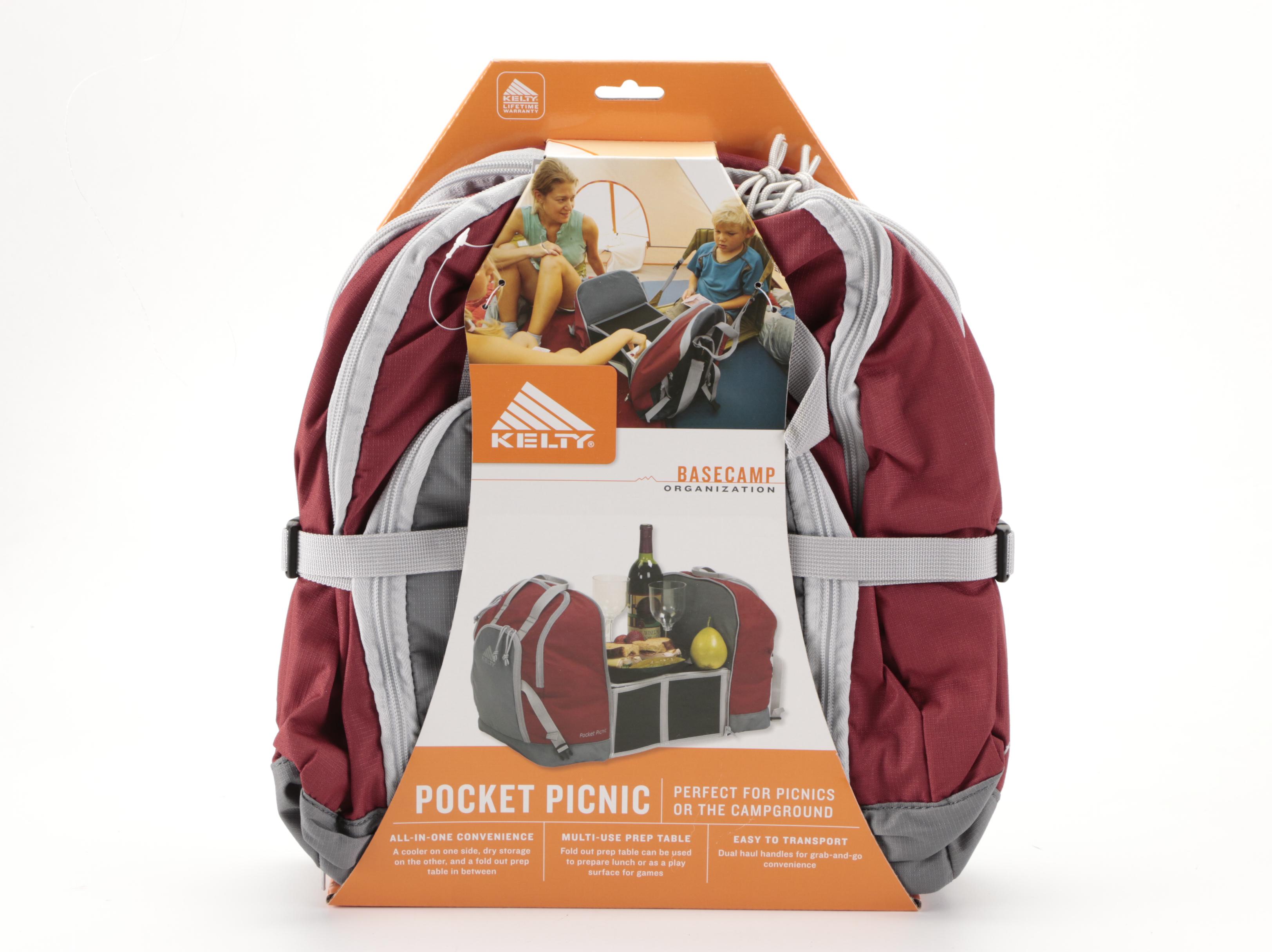 Kelty Pocket Picnic, Duffel Bag and Camp Carton