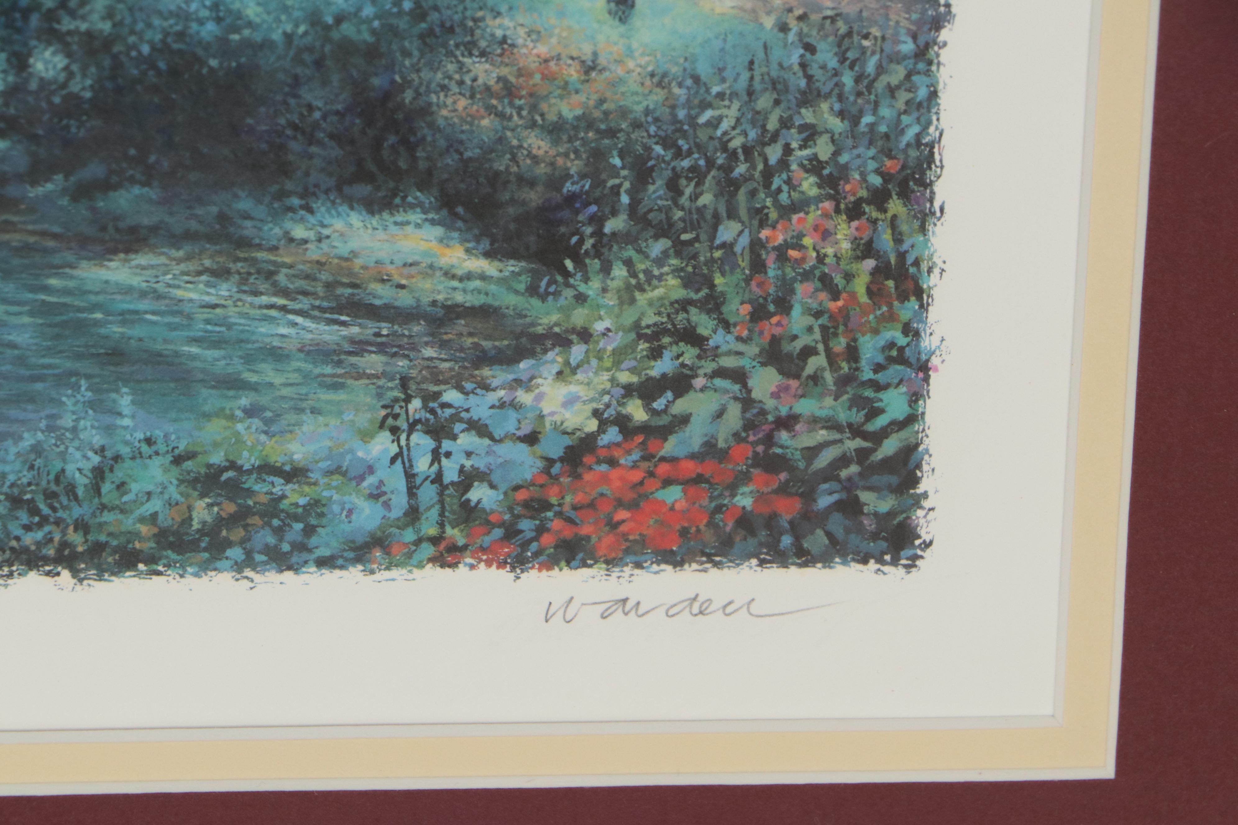 Andrew Warden Giclée "Bridge Cottage," Late 20th Century