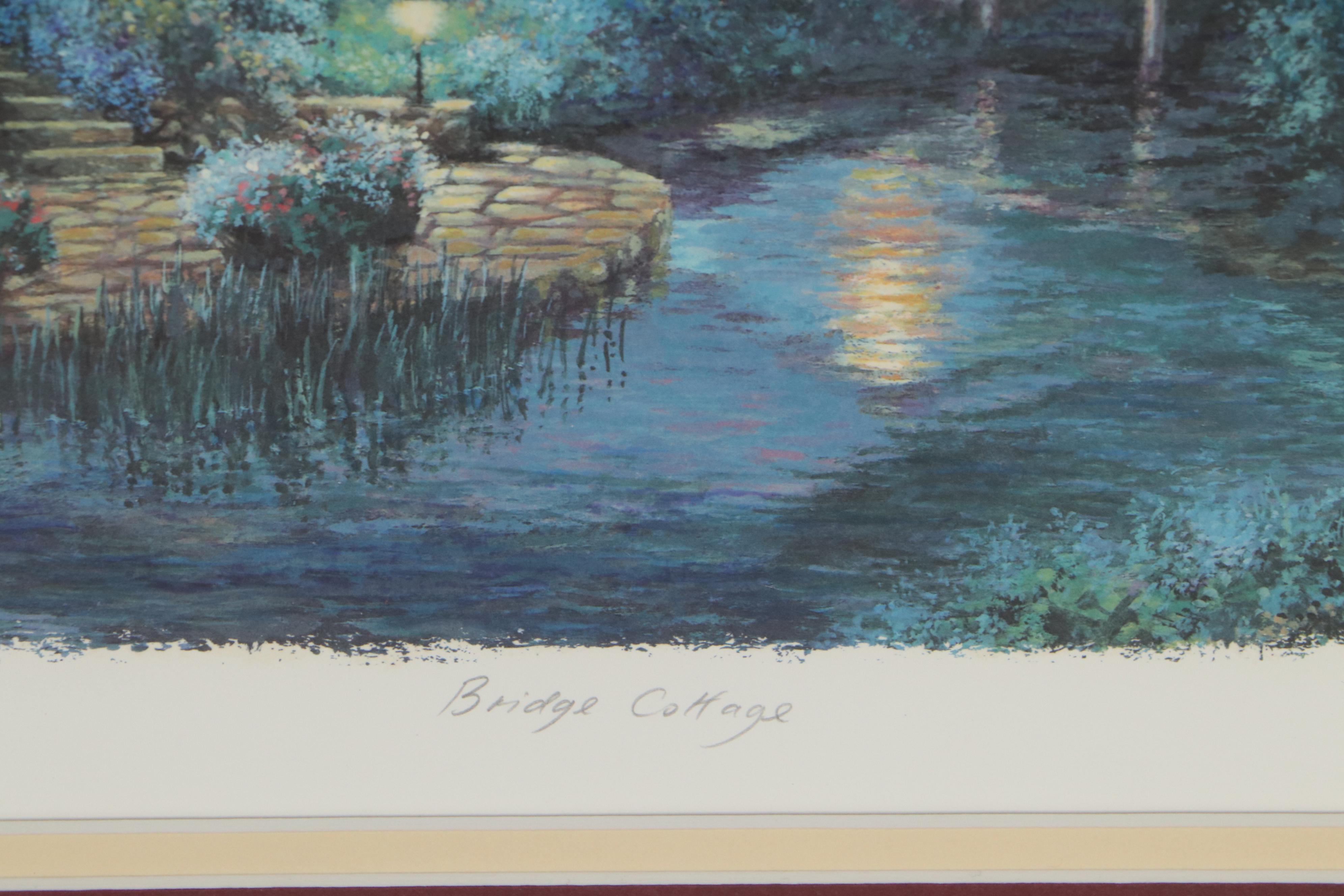 Andrew Warden Giclée "Bridge Cottage," Late 20th Century
