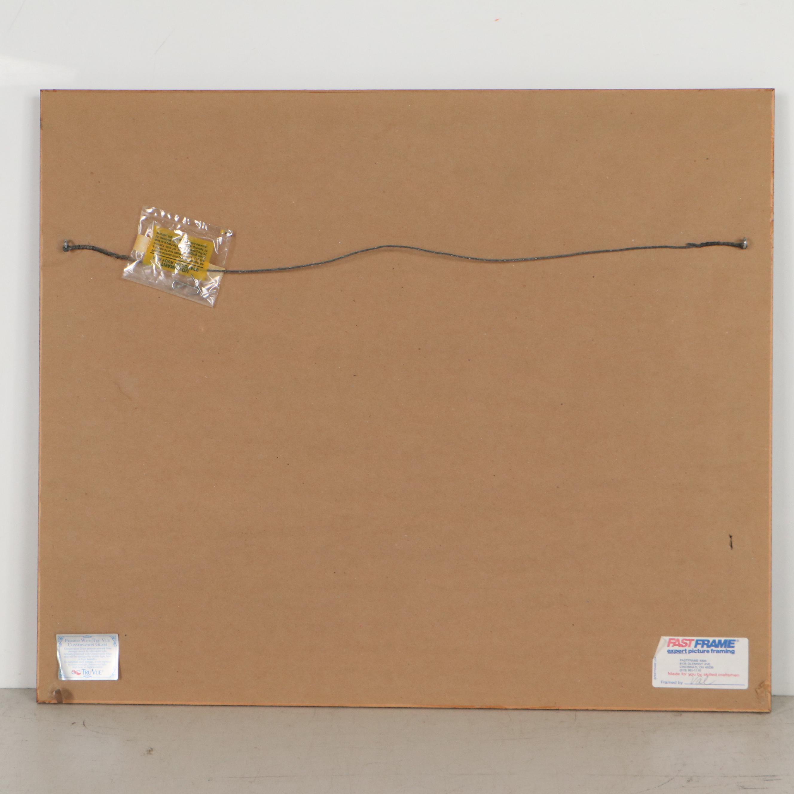 Andrew Warden Giclée "Bridge Cottage," Late 20th Century