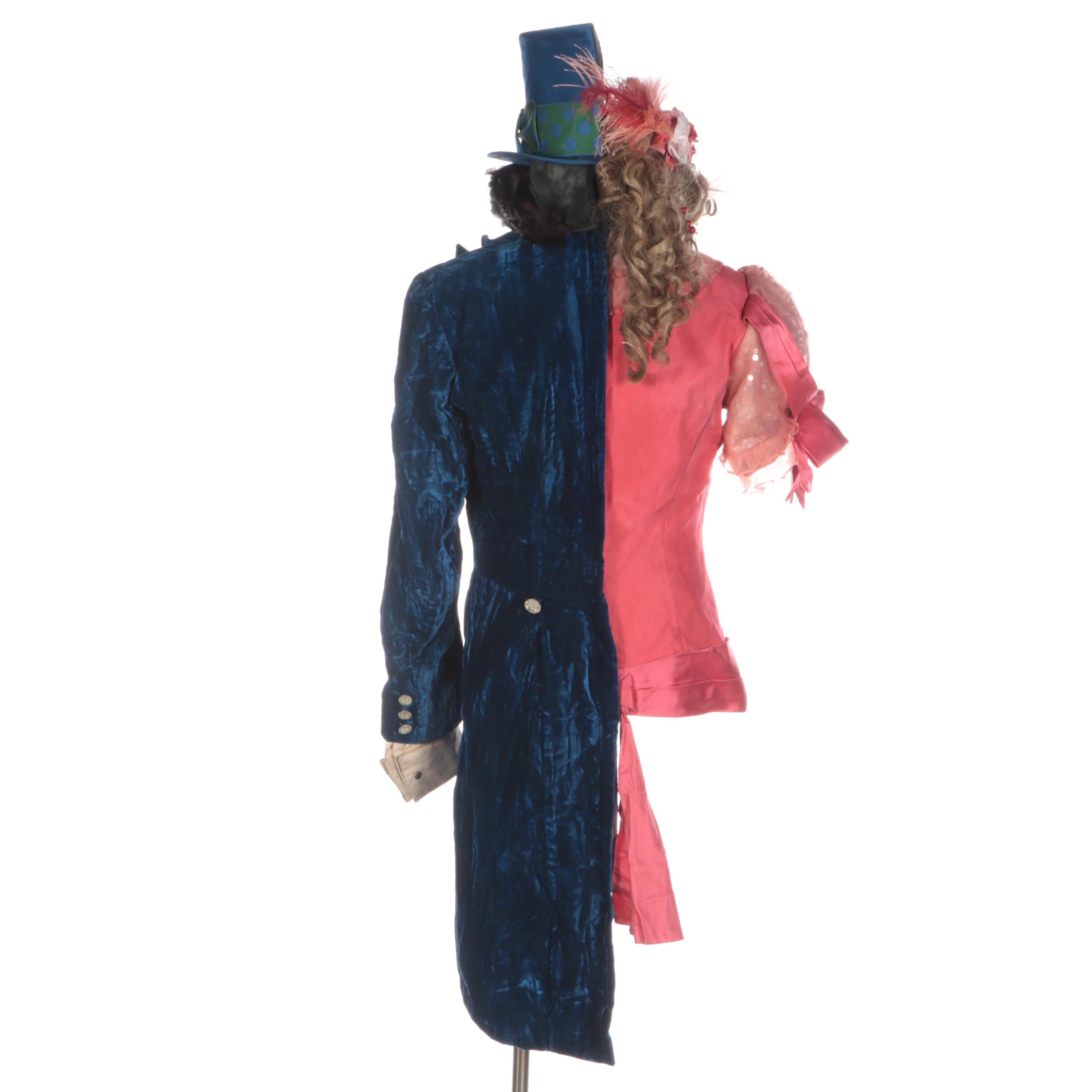 Half Man Half Woman Theatre Costume with Hat from Grace Costumes