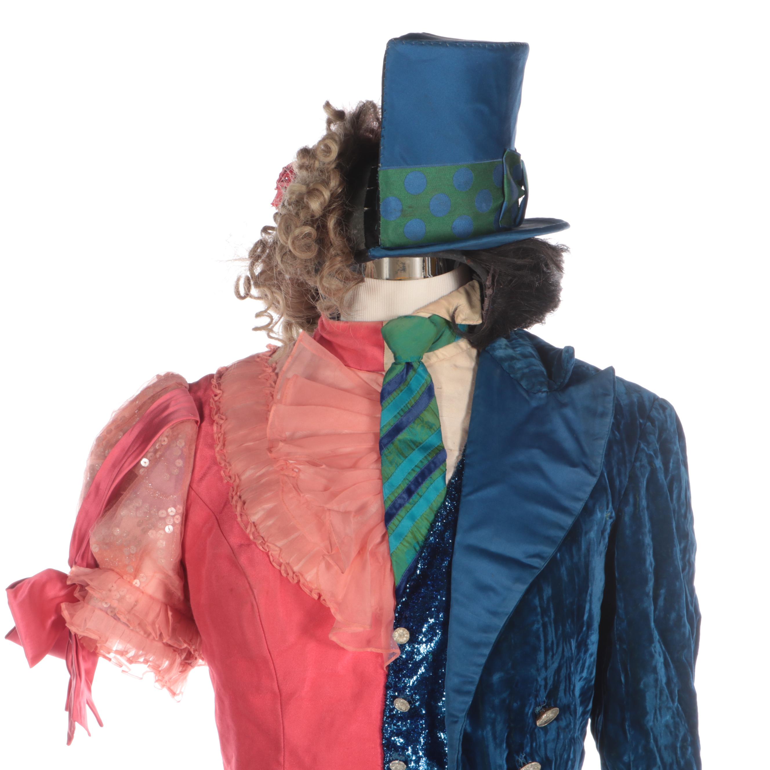 Half Man Half Woman Theatre Costume with Hat from Grace Costumes