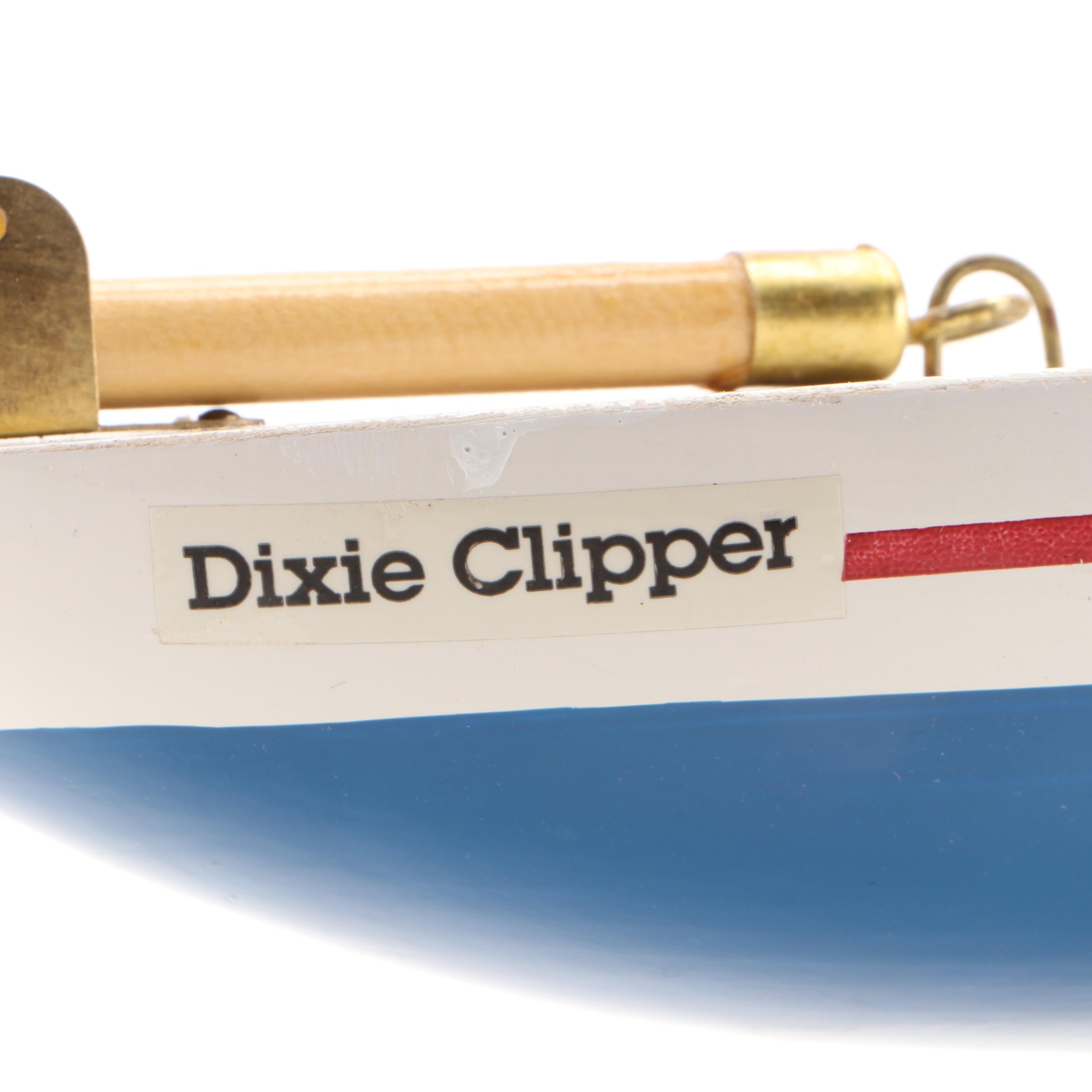 Bosun Boats by Reeves "Dixie Clipper" and "Fiesta" Model Sail Boats on Stands