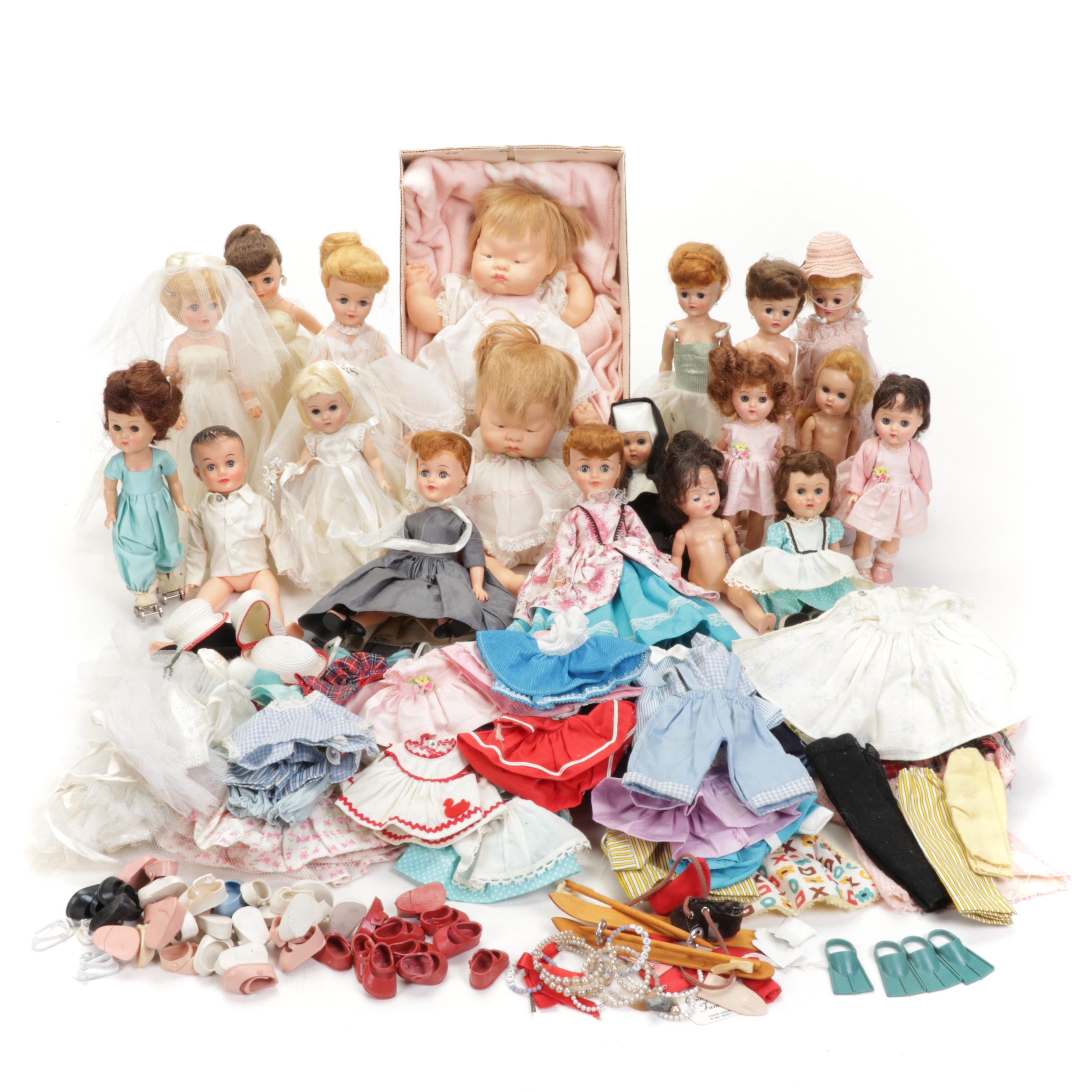 Vogue, Vogue Bride, & Baby Dear Dolls Featuring "Ginny", "Jill", "Jeff", & More