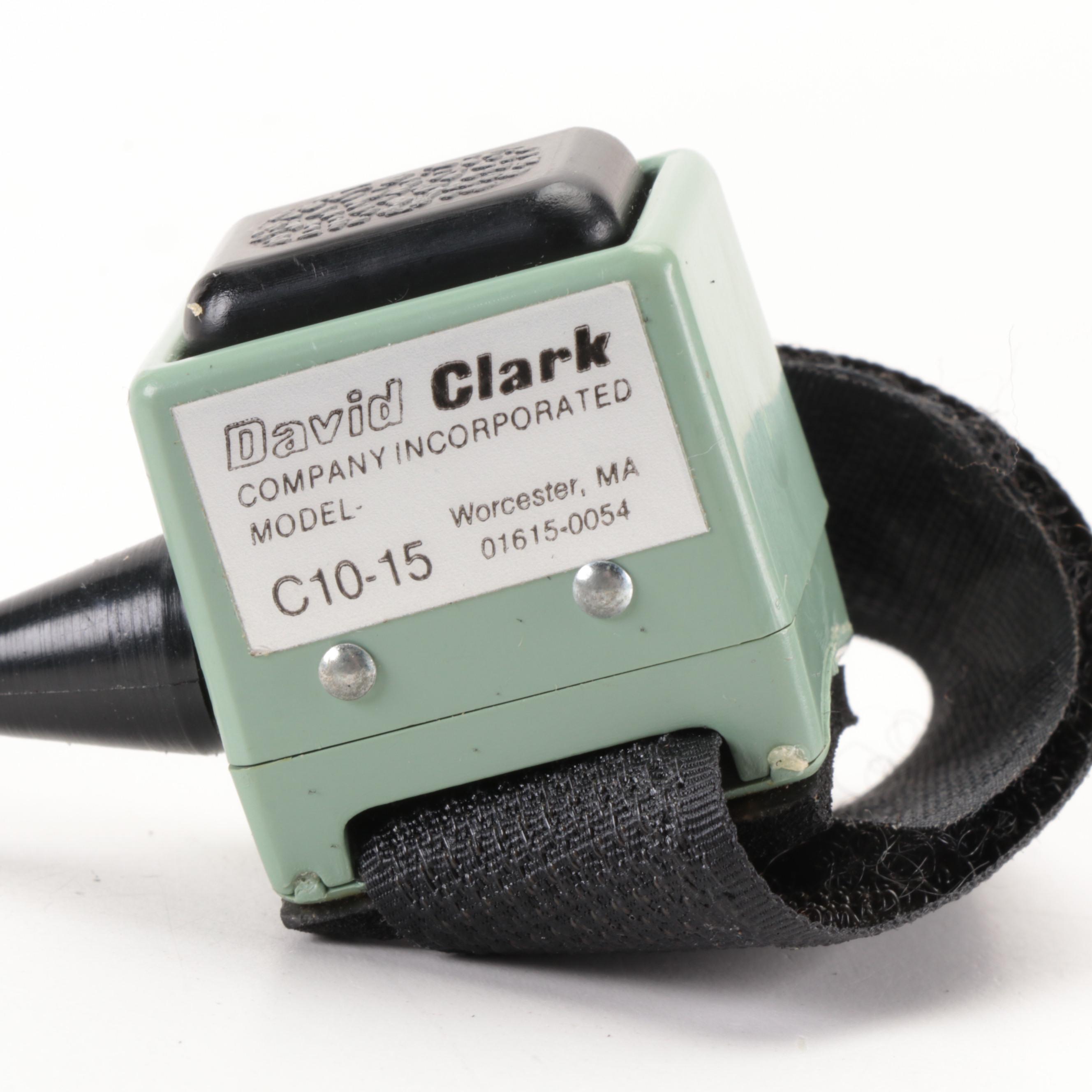 David Clark Company Model H10-20 Pilot Headset and More