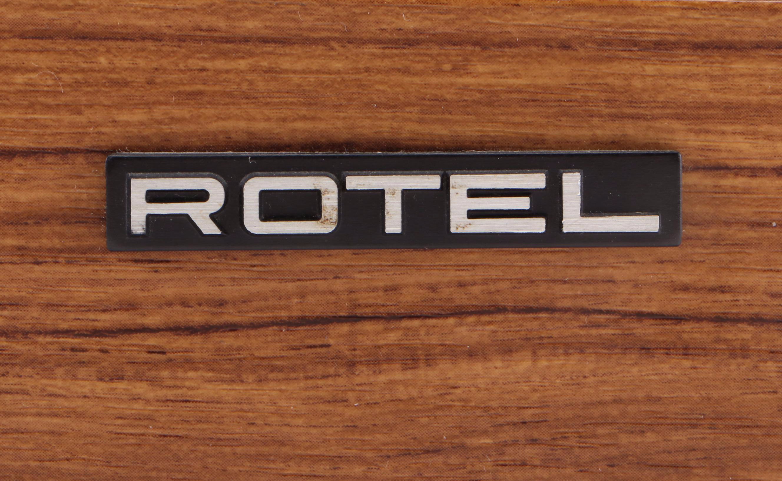 Rotel RP-2500 2-Speed Belt Driven Turntable, Late 20th Century