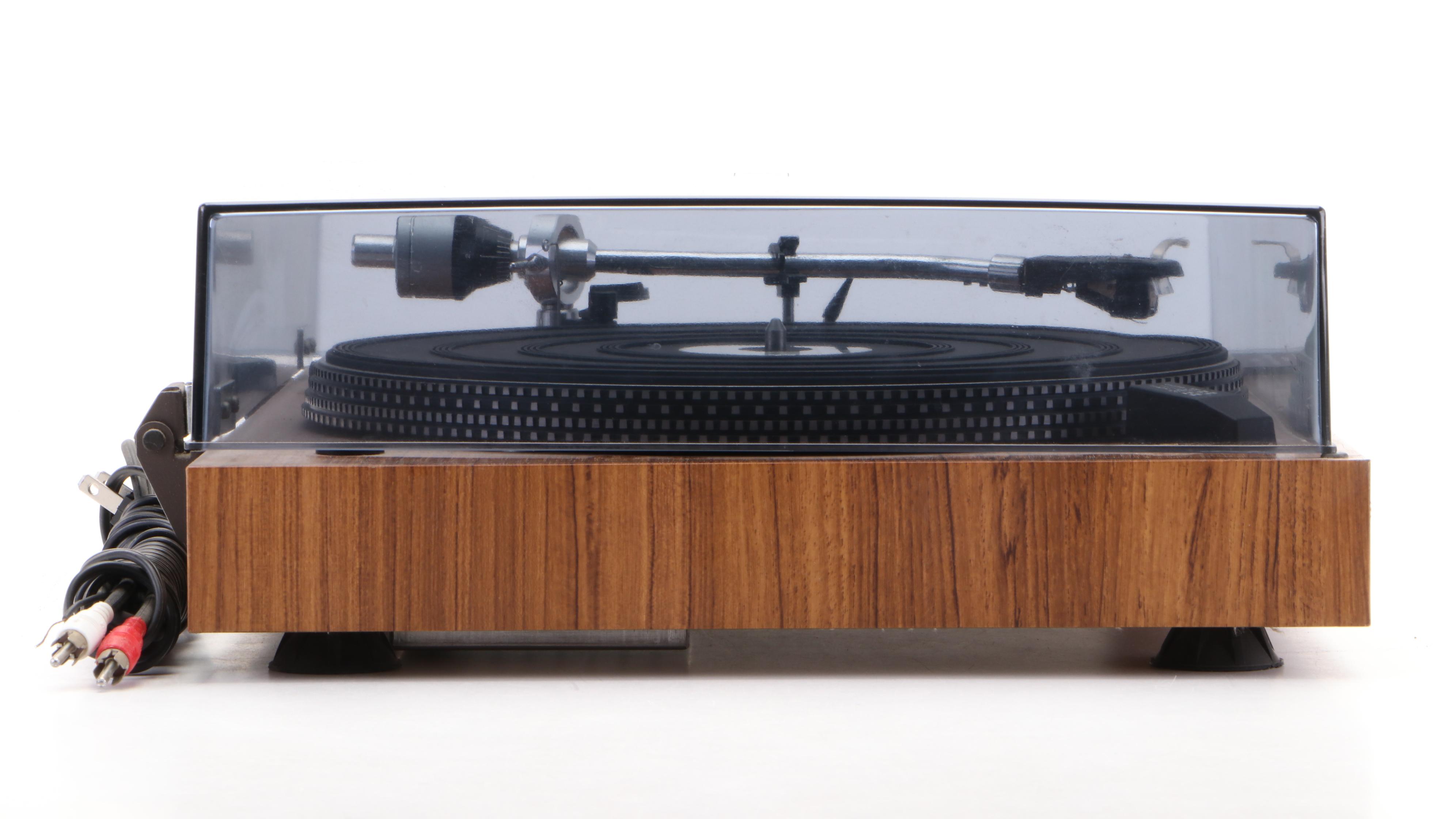 Rotel RP-2500 2-Speed Belt Driven Turntable, Late 20th Century
