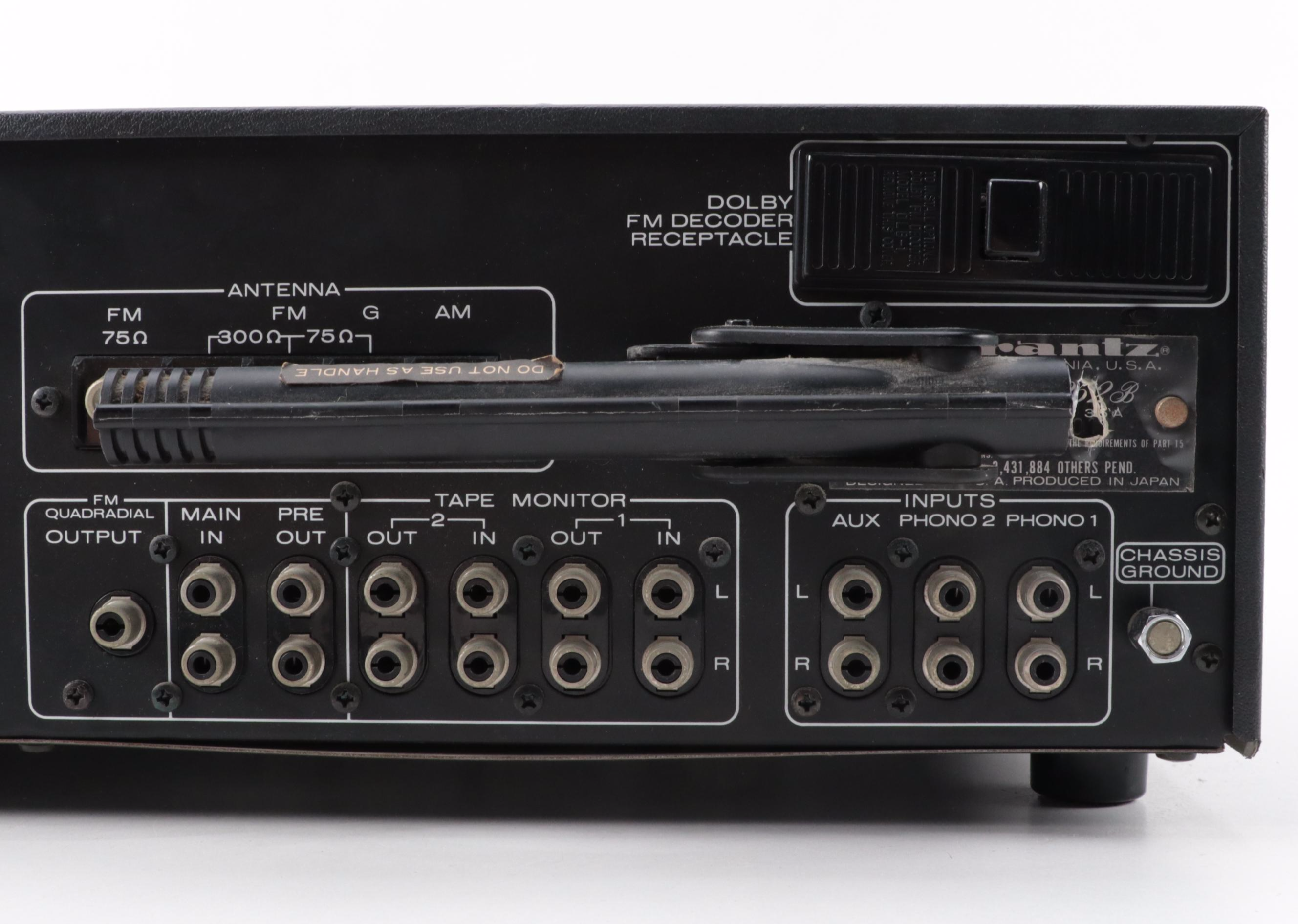 Marantz Model 2252B Solid State Stereophonic Receiver, Late 20th Century