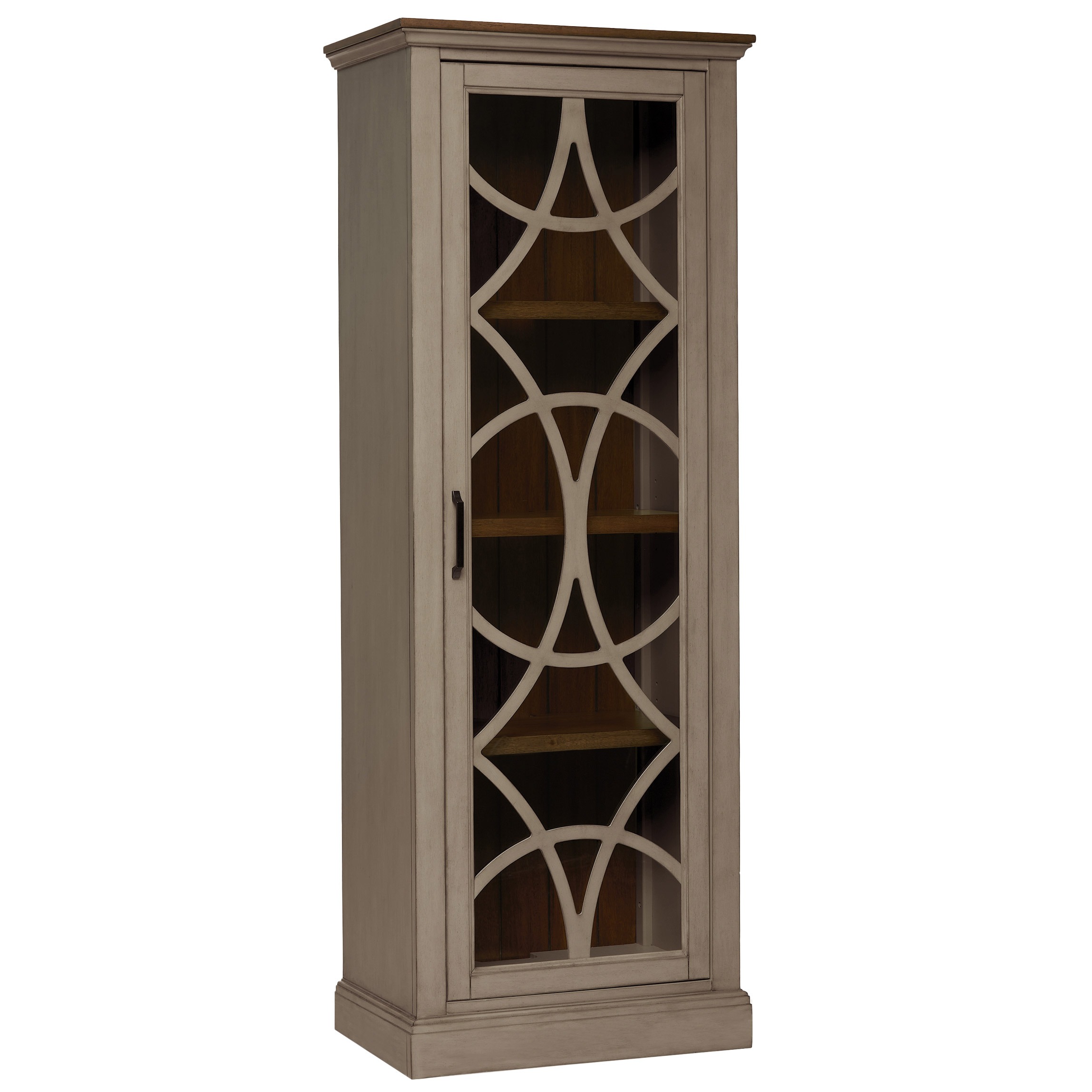 Pike & Main "Quinn" Narrow 72" Bookcase