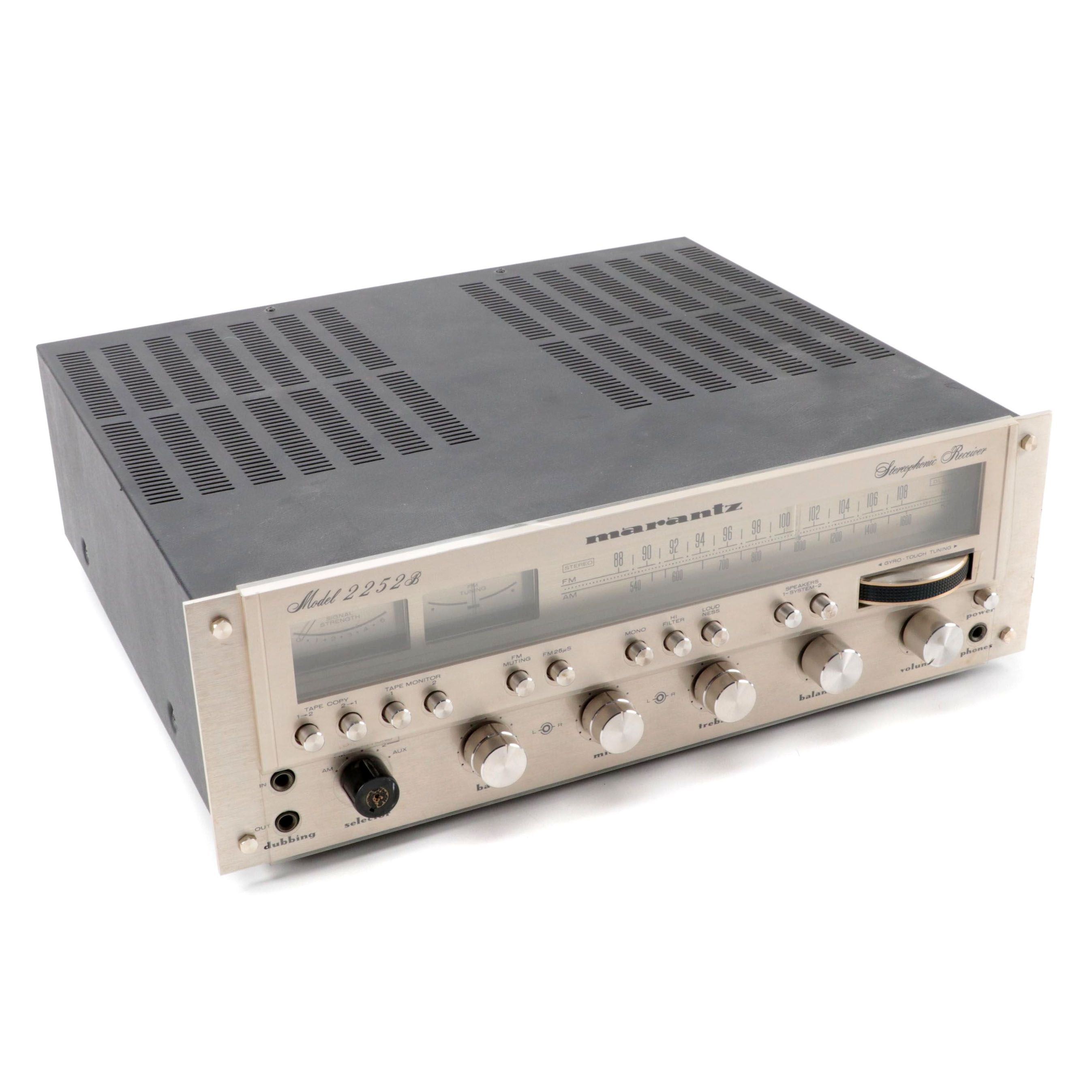 Marantz Model 2252B Solid State Stereophonic Receiver, Late 20th Century