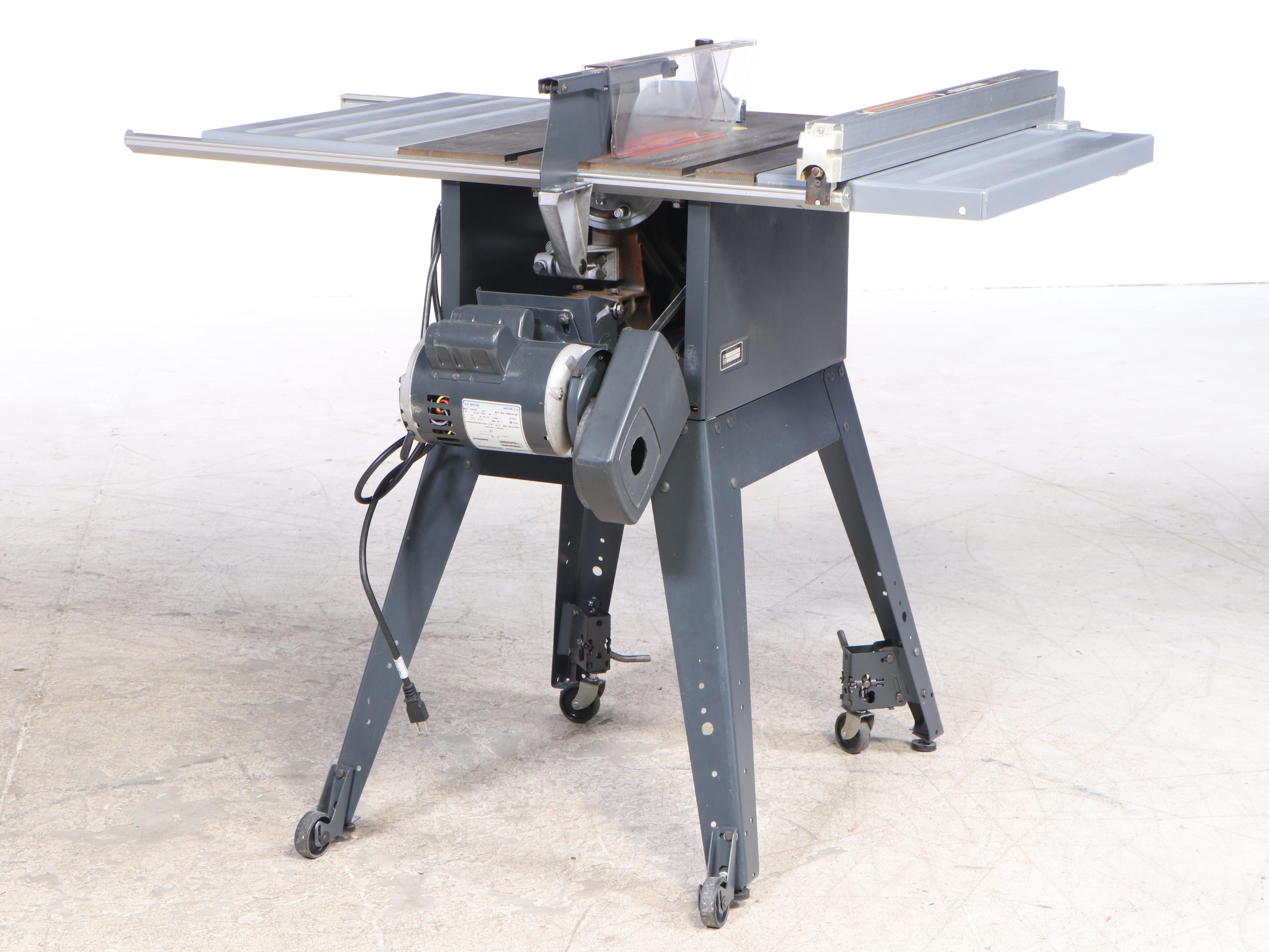 Sears Craftsman 3HP Belt Drive Table Saw with Stand and Extensions