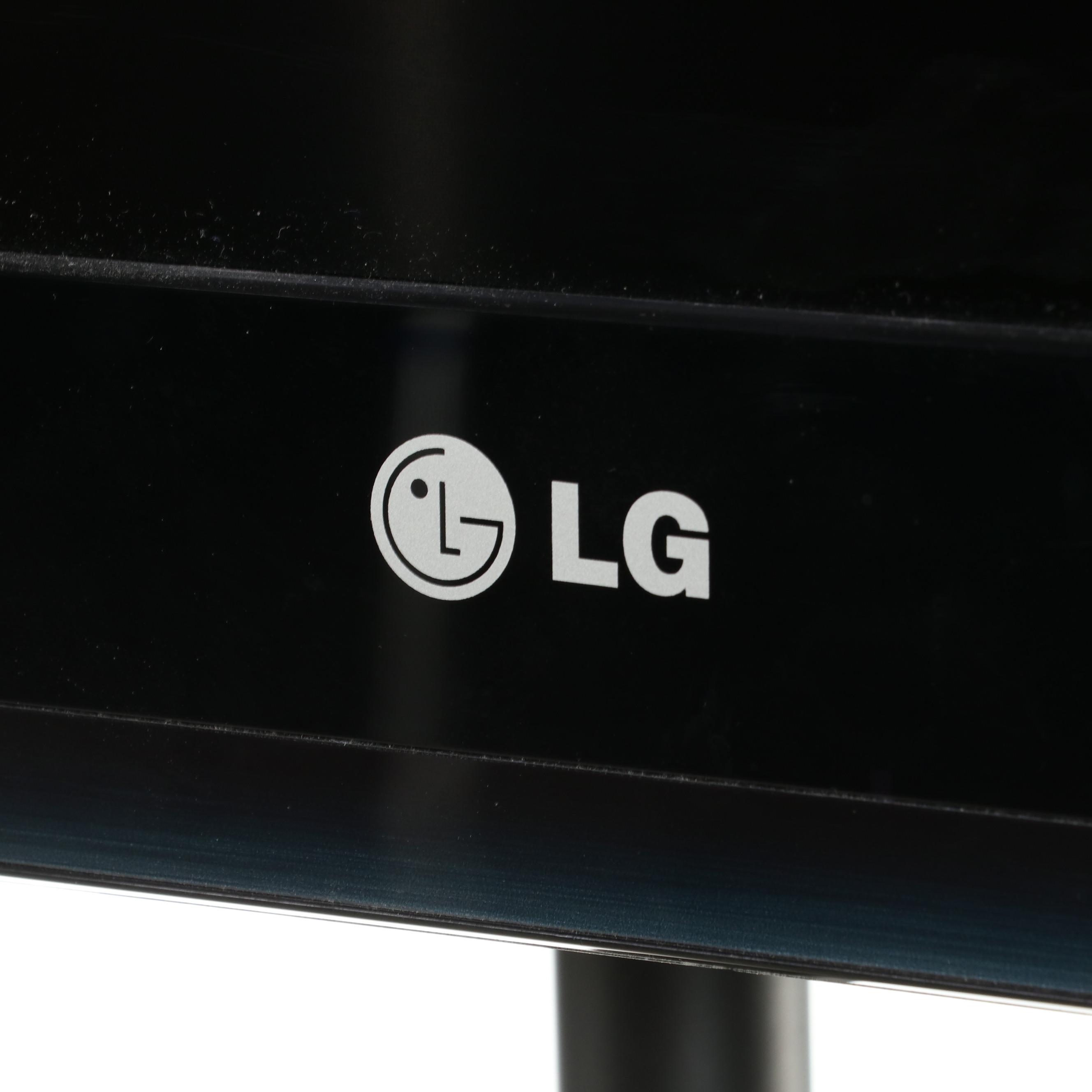 LG 32" Flat Screen Television with Loctek Cart Stand