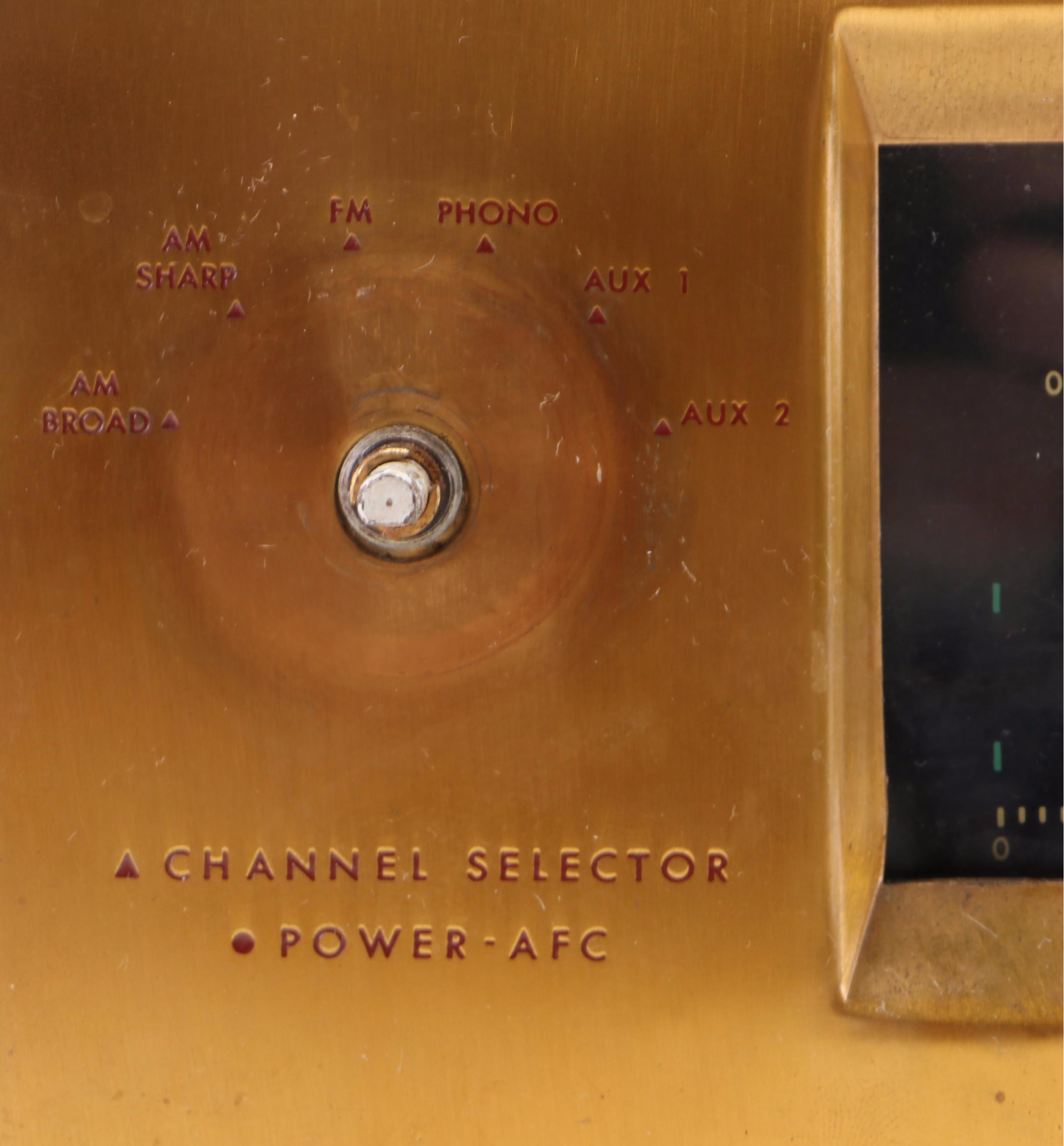 Fisher Series Eighty Model 80-T Tube Mono Tuner and Preamp, 1950s